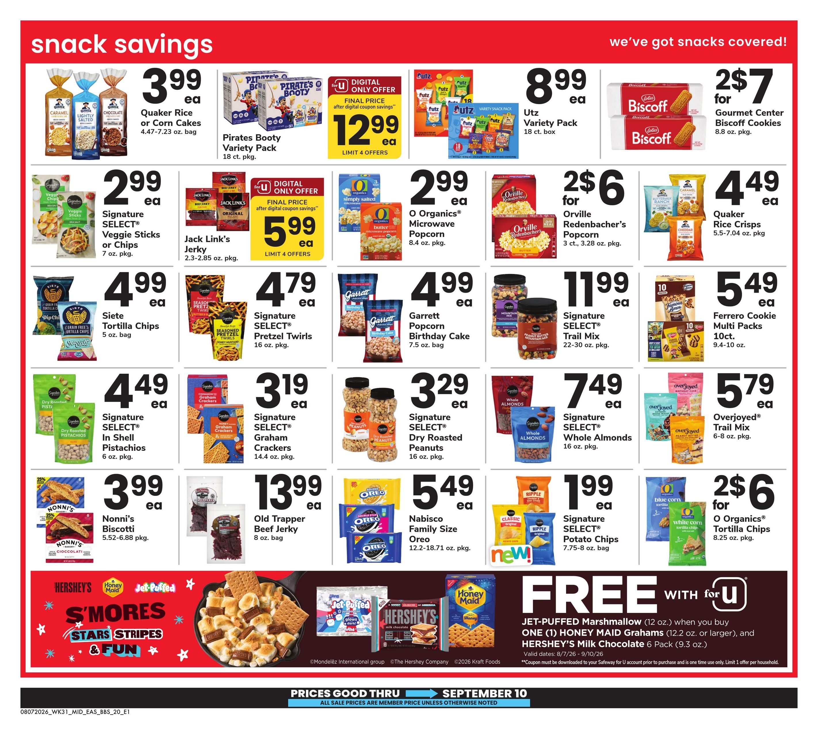 Safeway (DC, MD, PA, WV) Big Book of Savings Weekly Ad August 7 - September 10, 2026