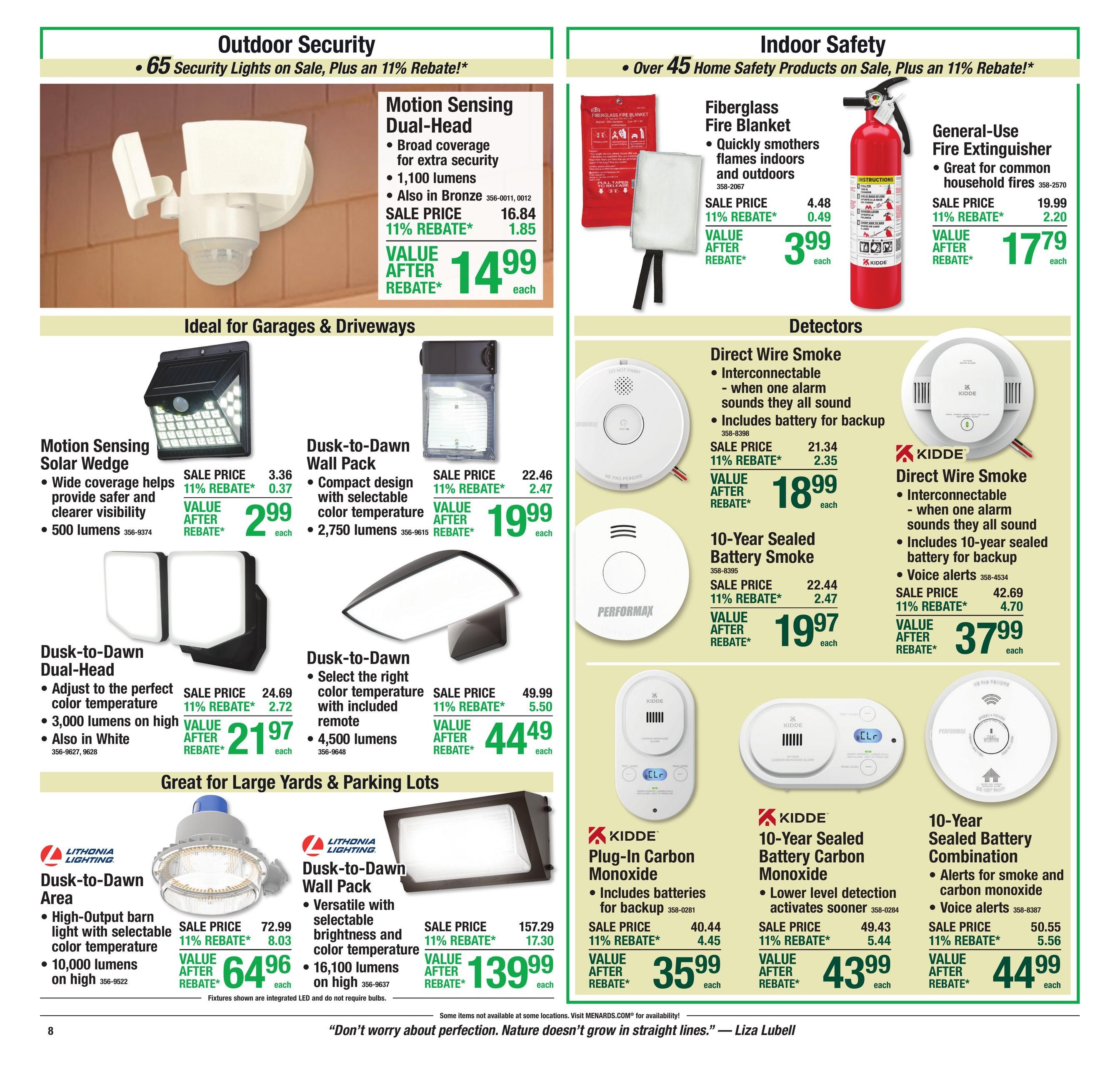 Menards (Mitchell Area, SD) 11% Rebate Sale Weekly Ad August 6 - 17, 2026