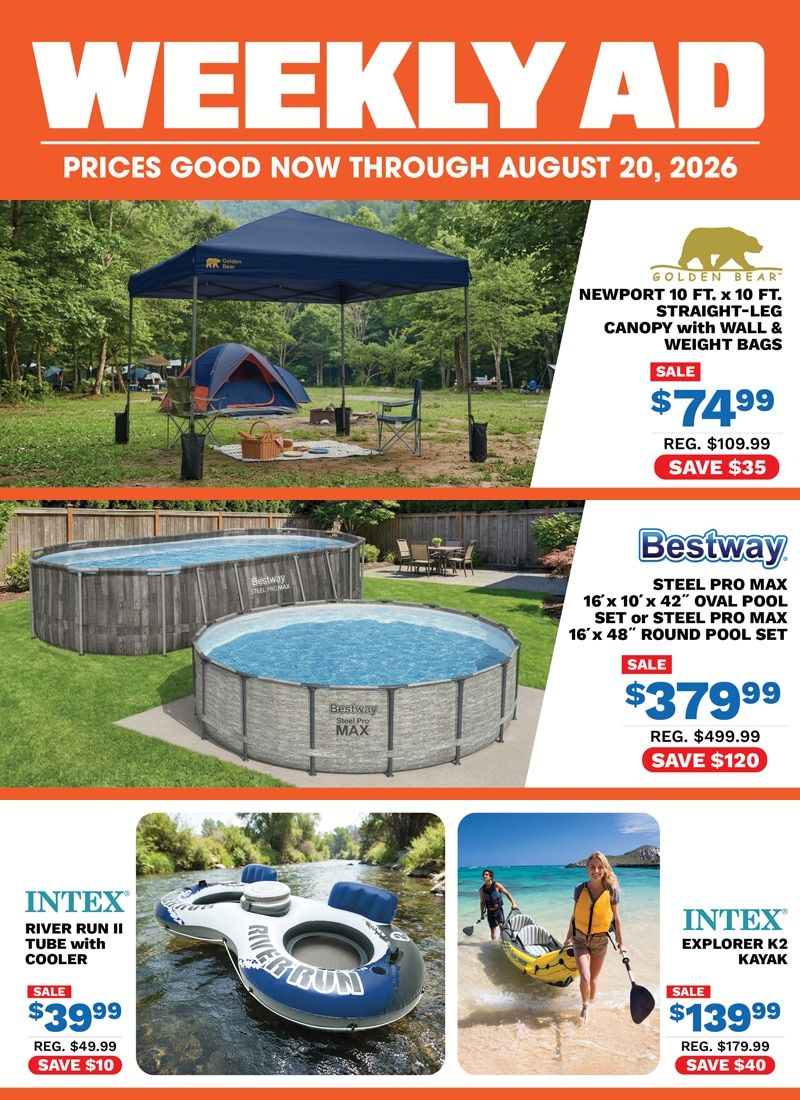 Big 5 Sporting Goods Weekly Ad August 7 - 20, 2026