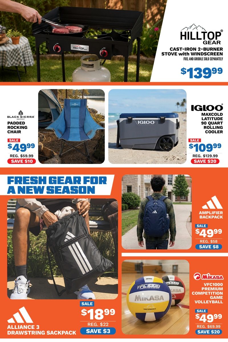 Big 5 Sporting Goods Weekly Ad August 7 - 20, 2026