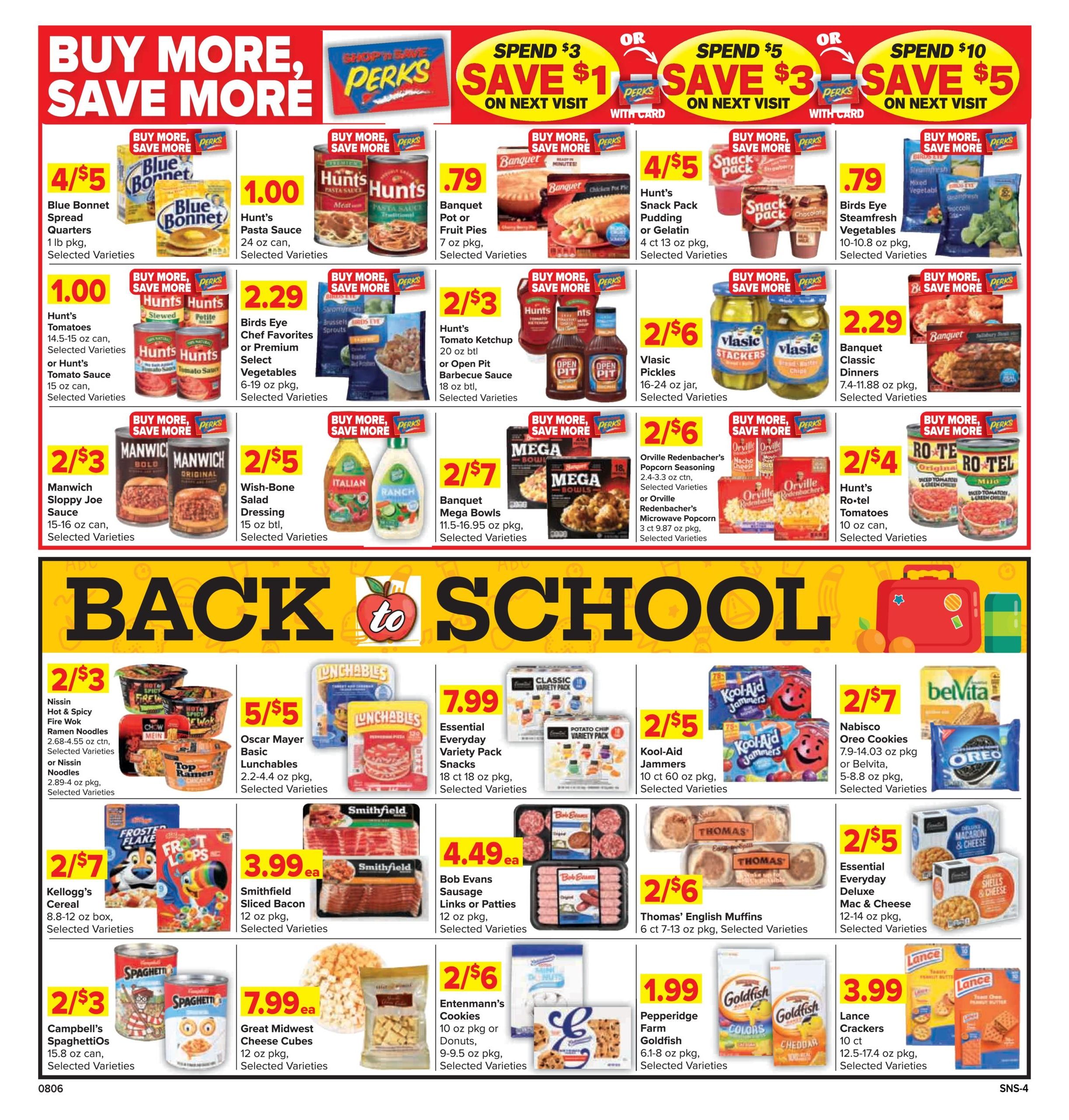 Shop 'n Save (Du Bois Area, PA) Weekly Ad August 6 - 12, 2026