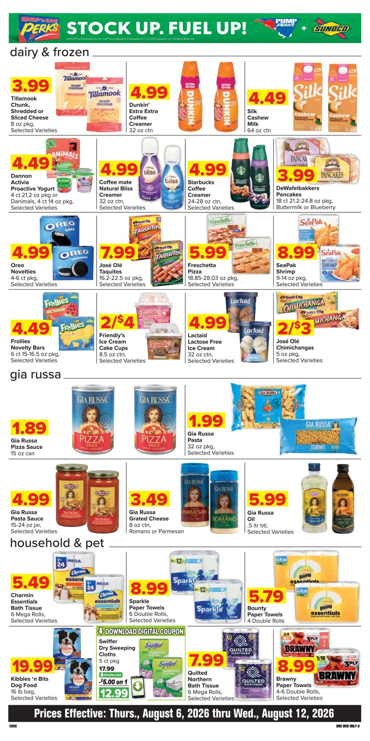 Shop 'n Save (Du Bois Area, PA) Weekly Ad August 6 - 12, 2026