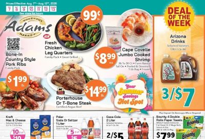 Tri-Town Foods Weekly Ad August 7 - 13, 2026