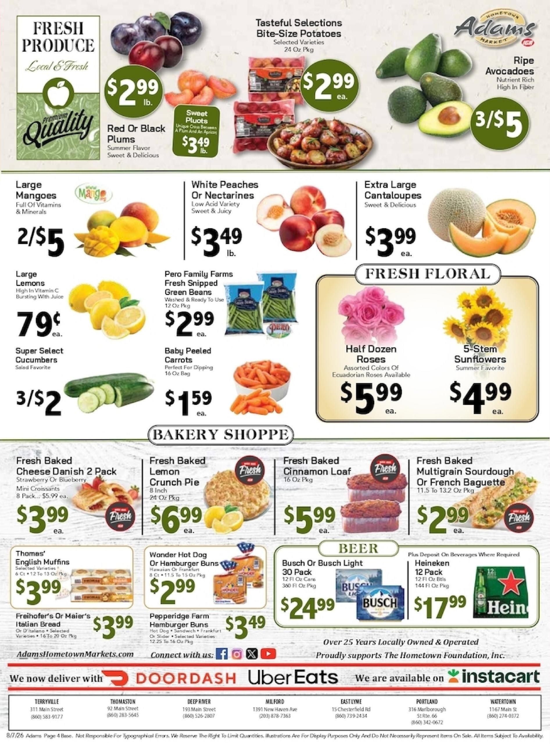 Tri-Town Foods Weekly Ad August 7 - 13, 2026