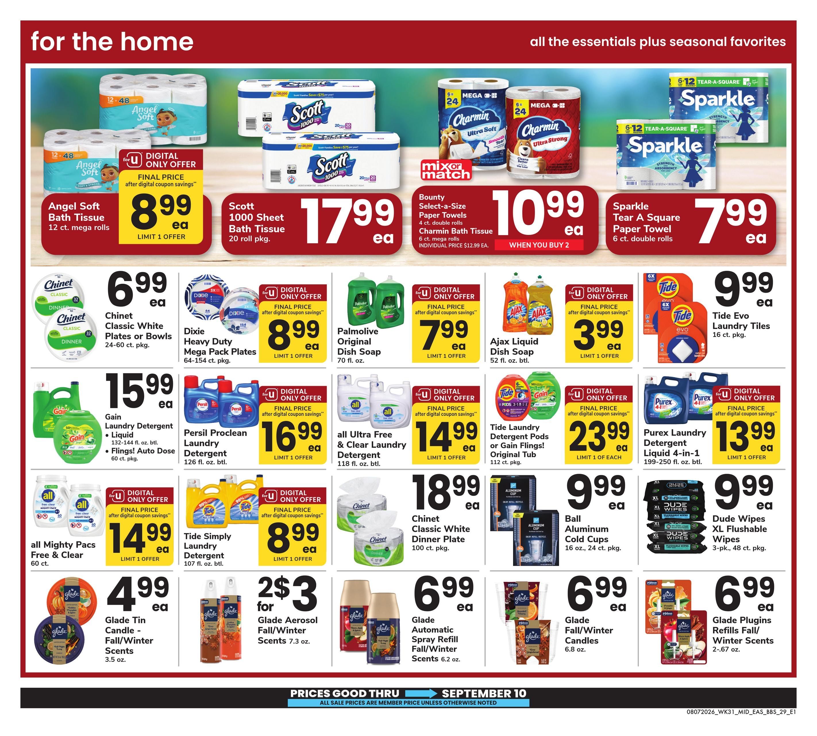 Safeway Big Book of Savings Weekly Ad August 7 - September 10, 2026