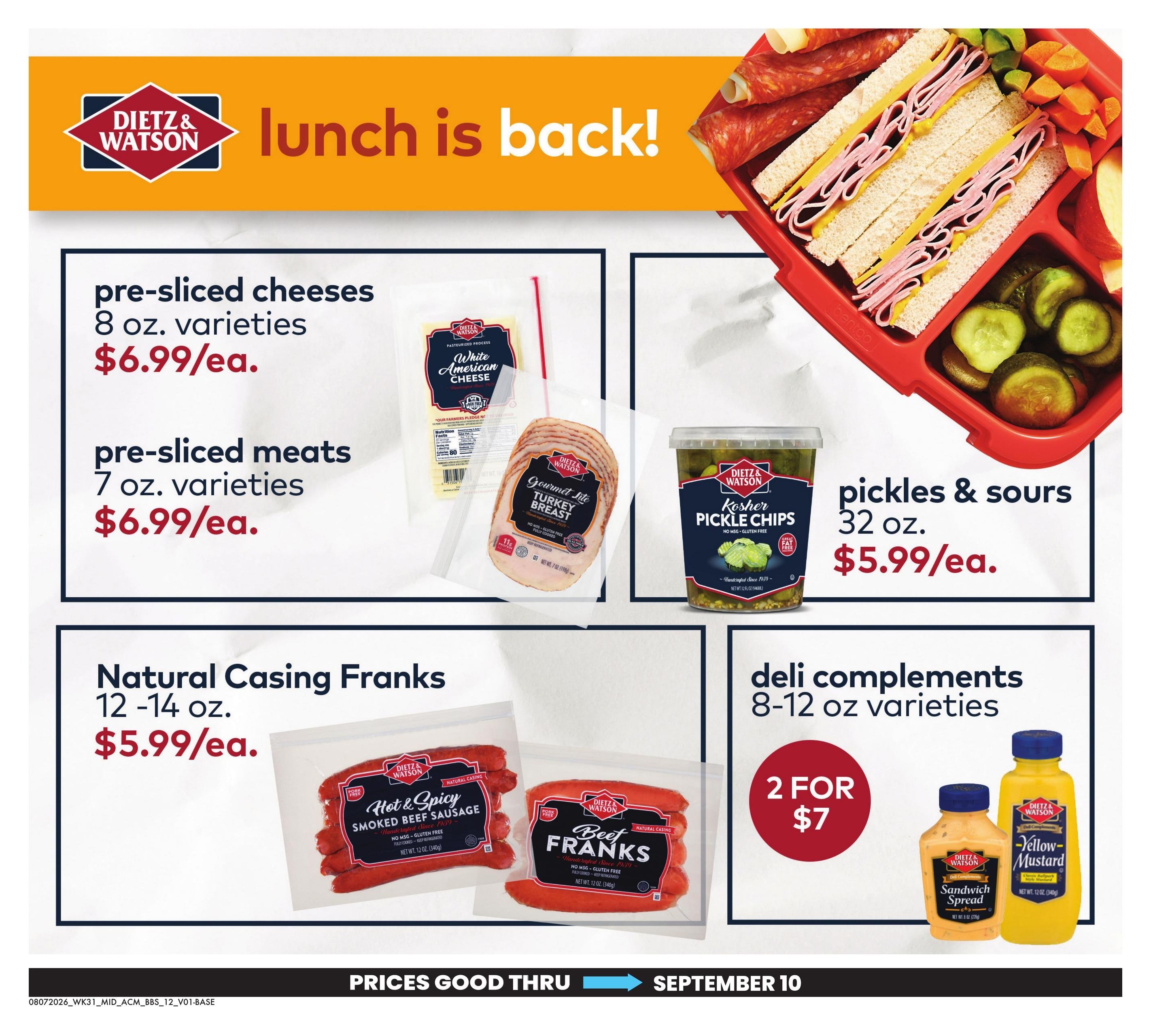 Acme Markets (Hawley–New York Area, NY–PA) Big Book of Savings Weekly Ad August 7 - September 10, 2026