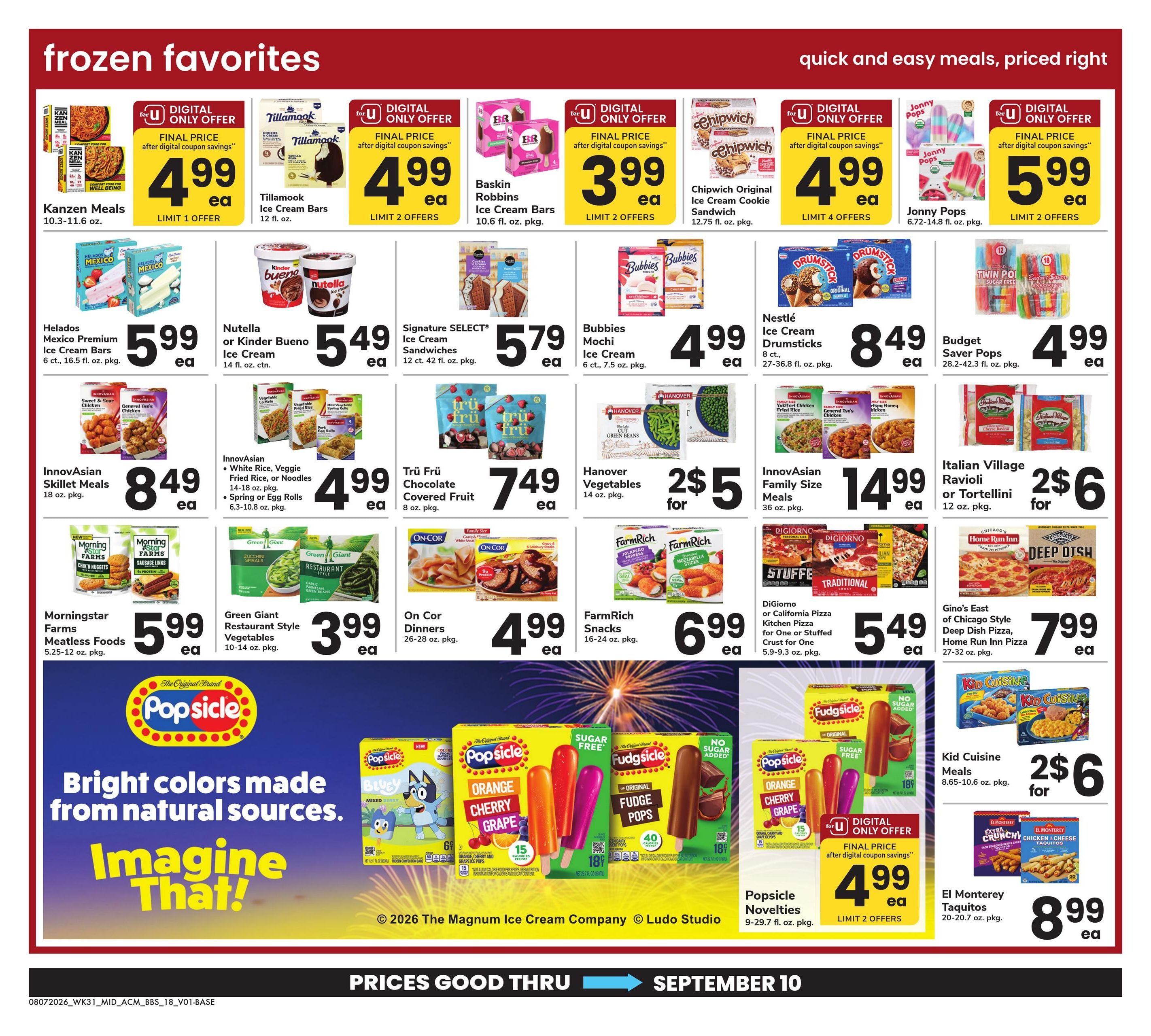Acme Markets (Hawley–New York Area, NY–PA) Big Book of Savings Weekly Ad August 7 - September 10, 2026