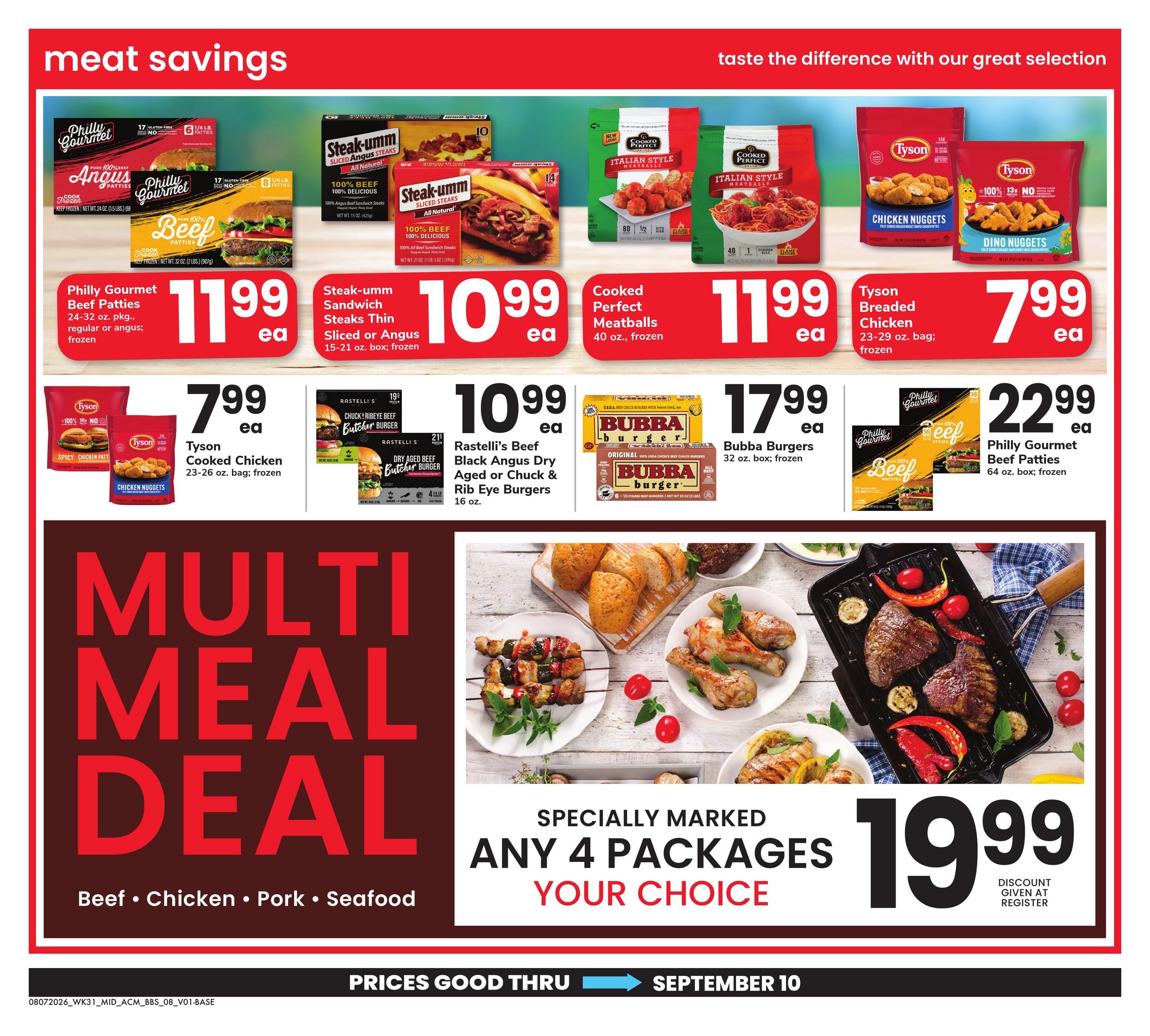 Acme Markets (Hawley–New York Area, NY–PA) Big Book of Savings Weekly Ad August 7 - September 10, 2026