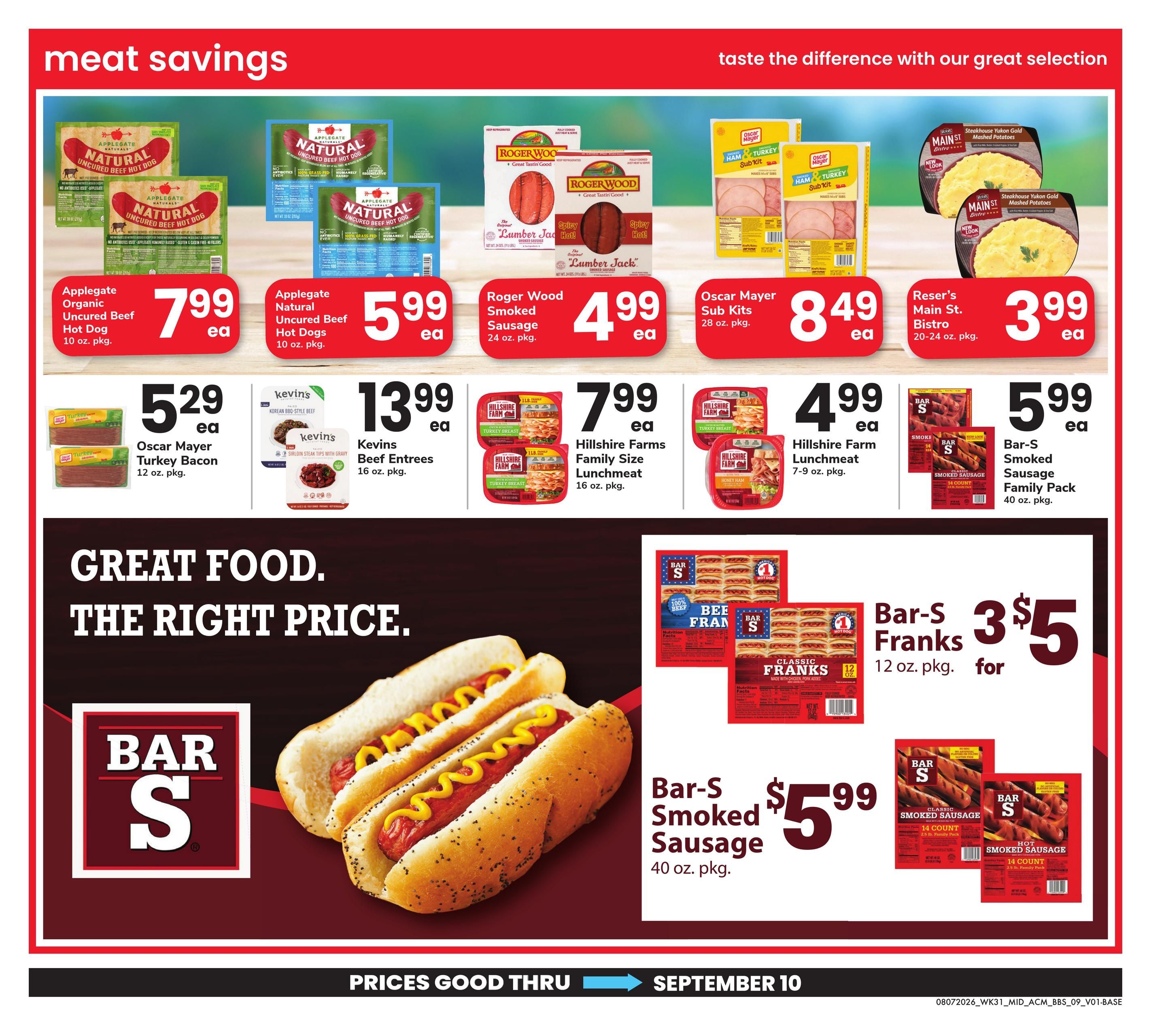 Acme Markets (Hawley–New York Area, NY–PA) Big Book of Savings Weekly Ad August 7 - September 10, 2026