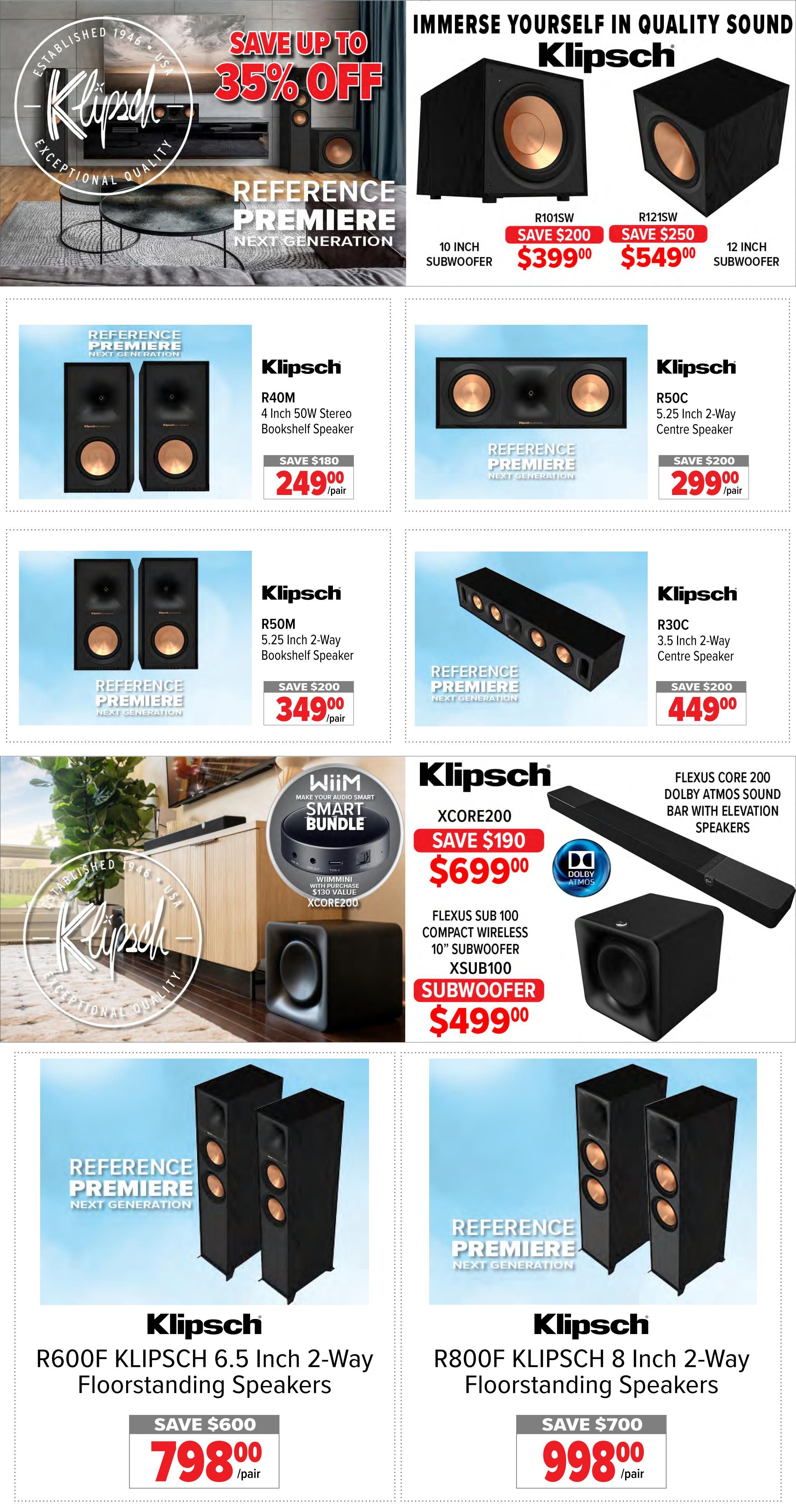 2001 Audio Video Flyer August 7 to 13