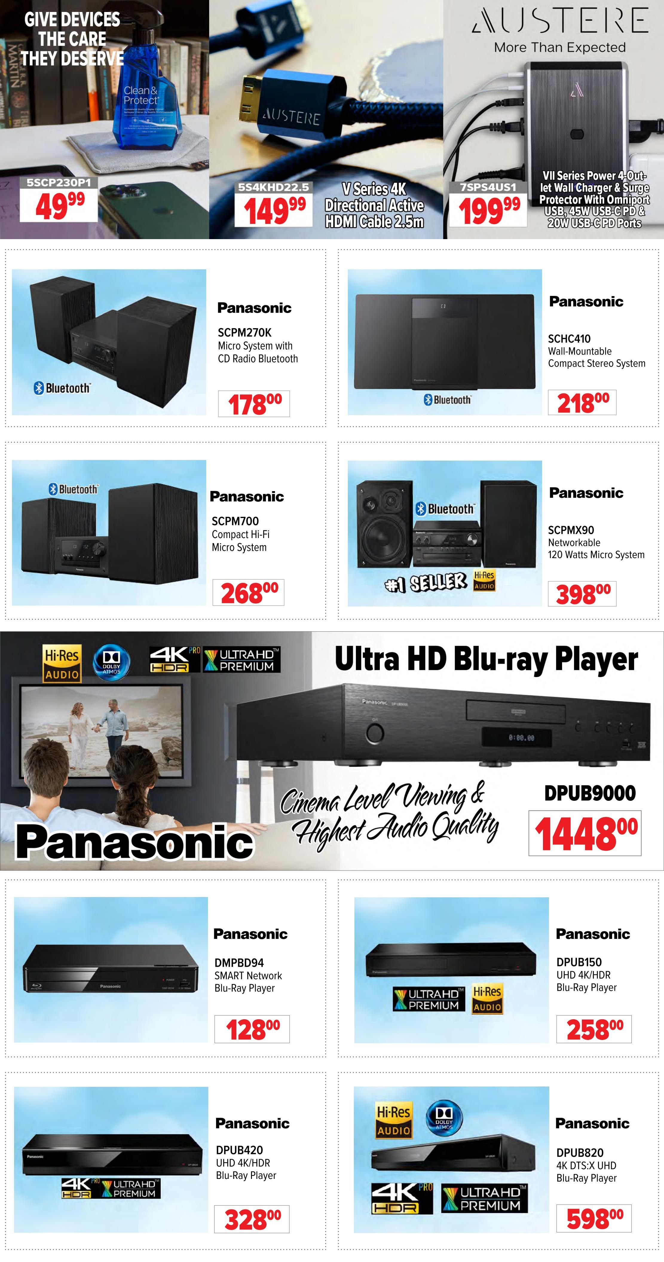 2001 Audio Video Flyer August 7 to 13