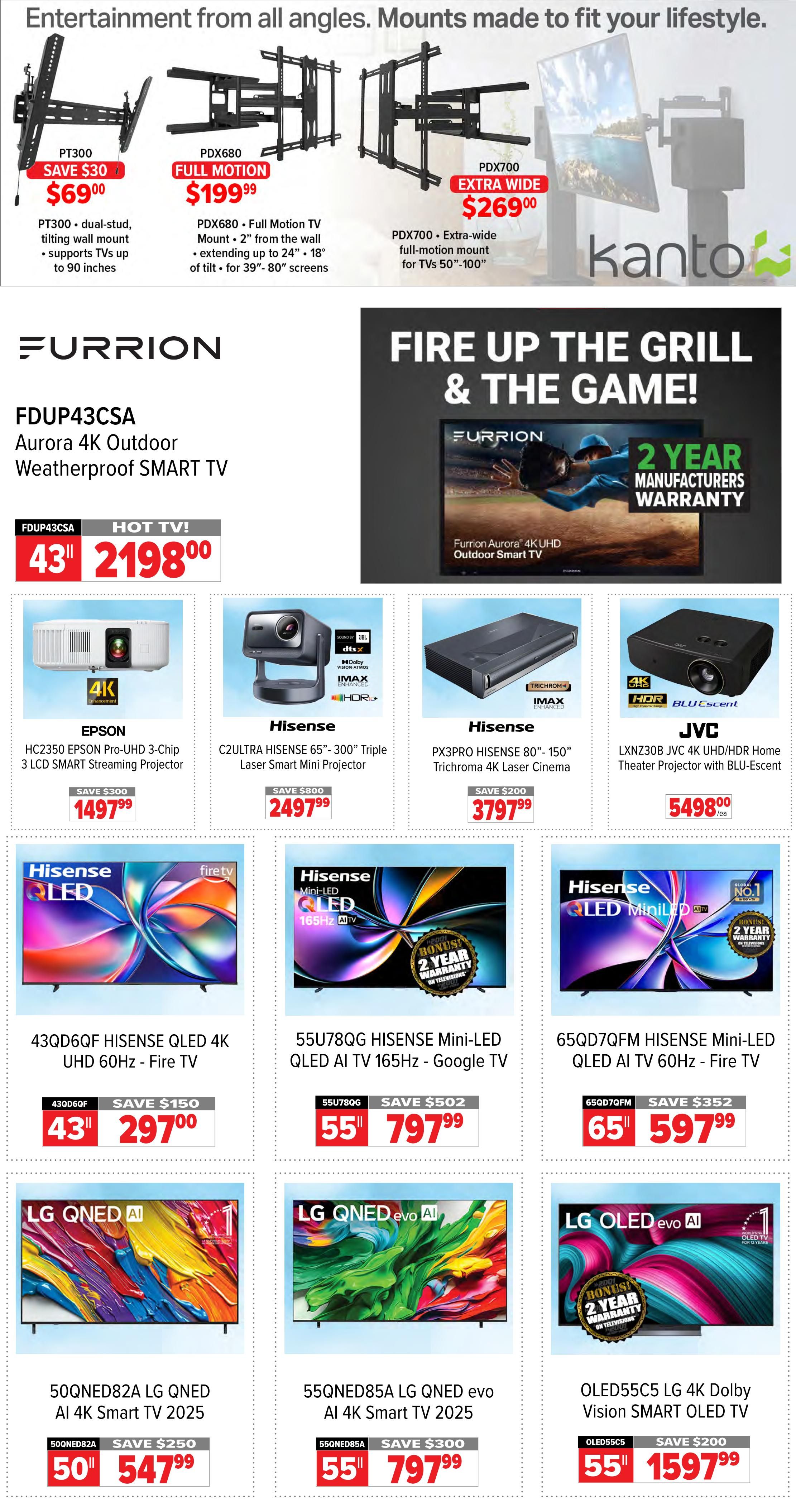 2001 Audio Video Flyer August 7 to 13