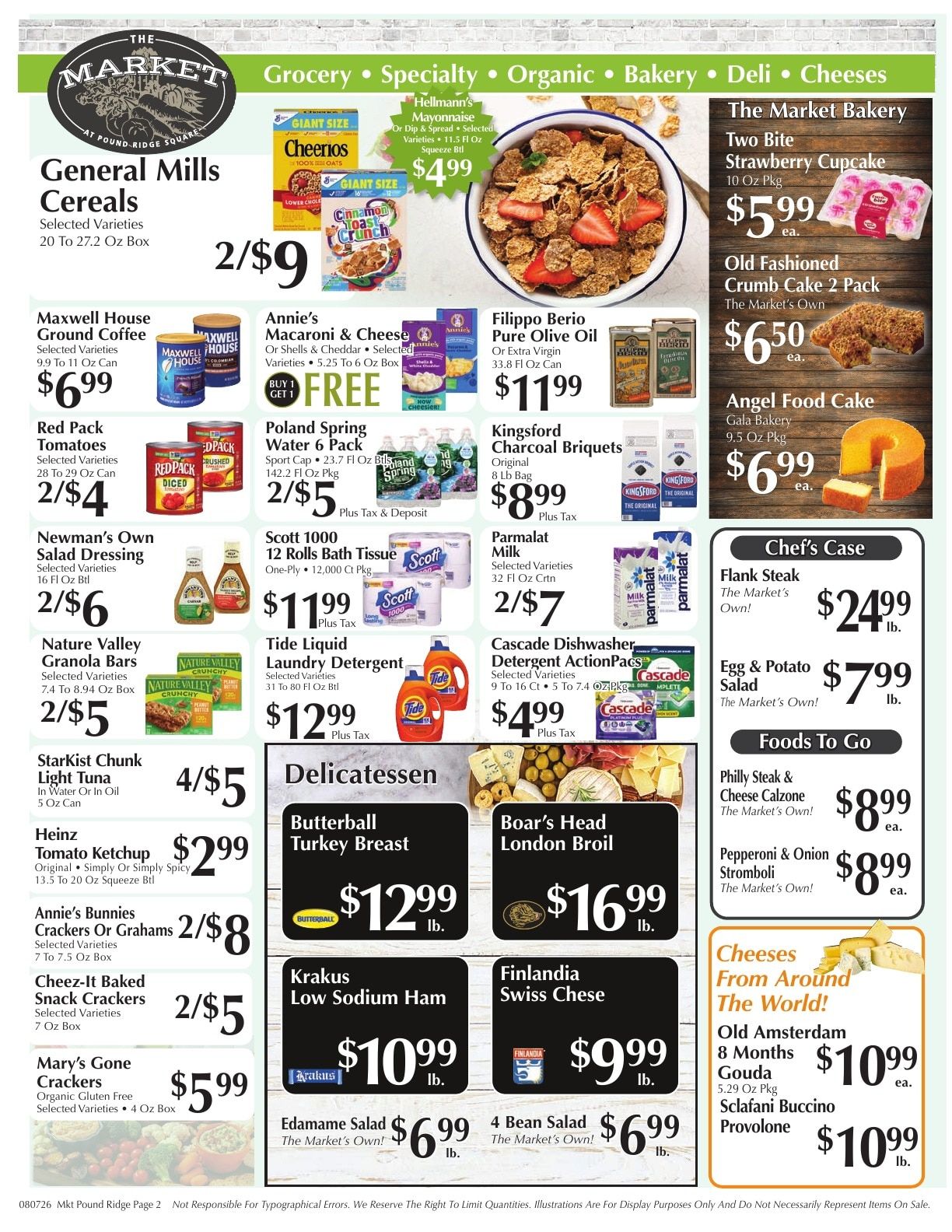 The Market at Pound Ridge Square Weekly Ad August 7 - 13, 2026
