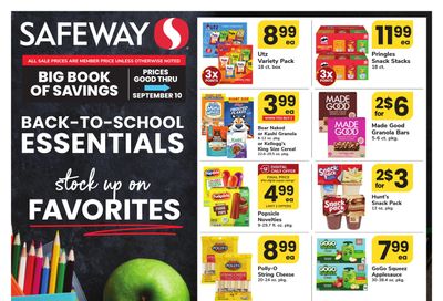 Safeway (VA) Big Book of Savings Weekly Ad August 7 - September 10, 2026
