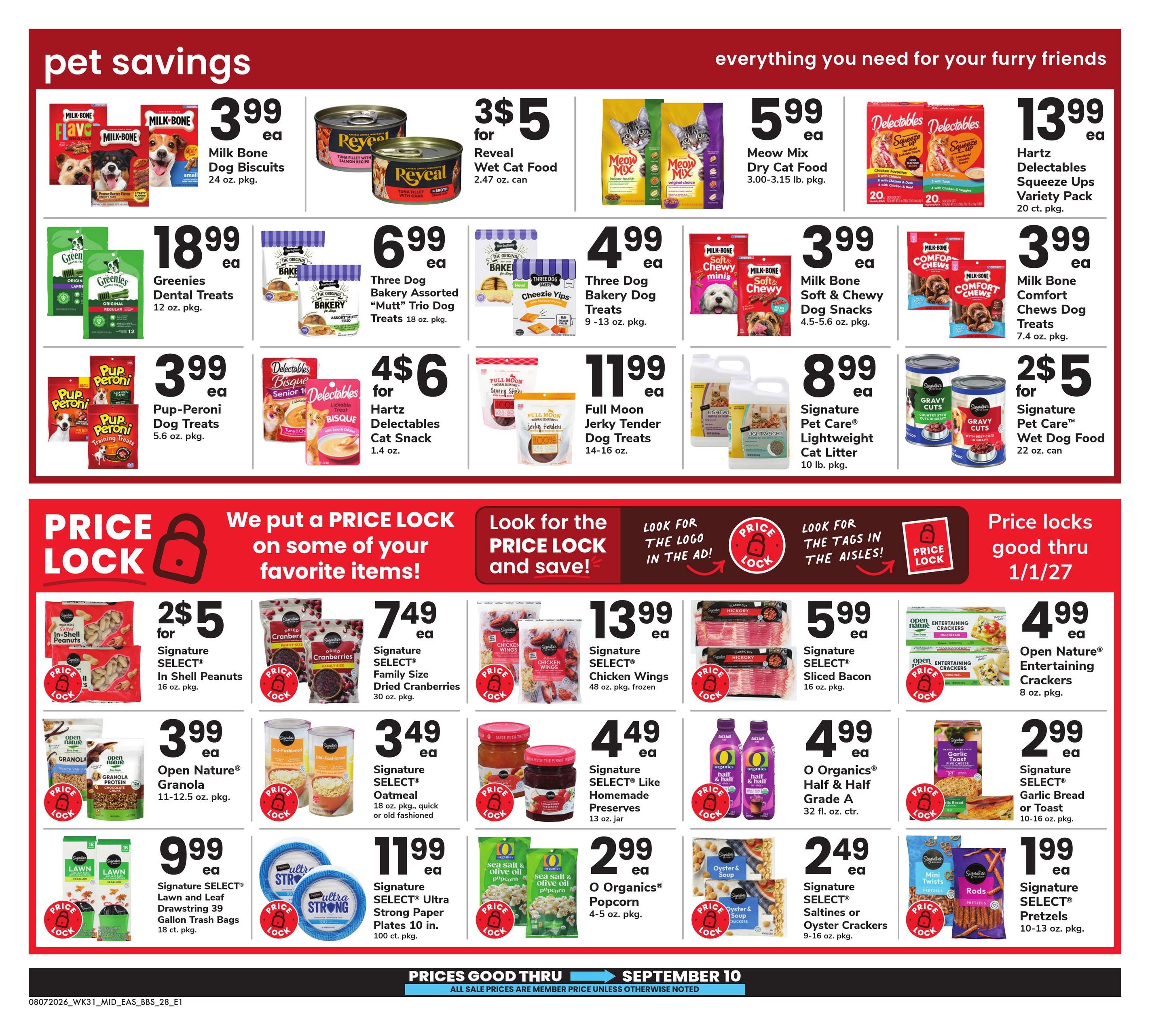 Safeway (VA) Big Book of Savings Weekly Ad August 7 - September 10, 2026