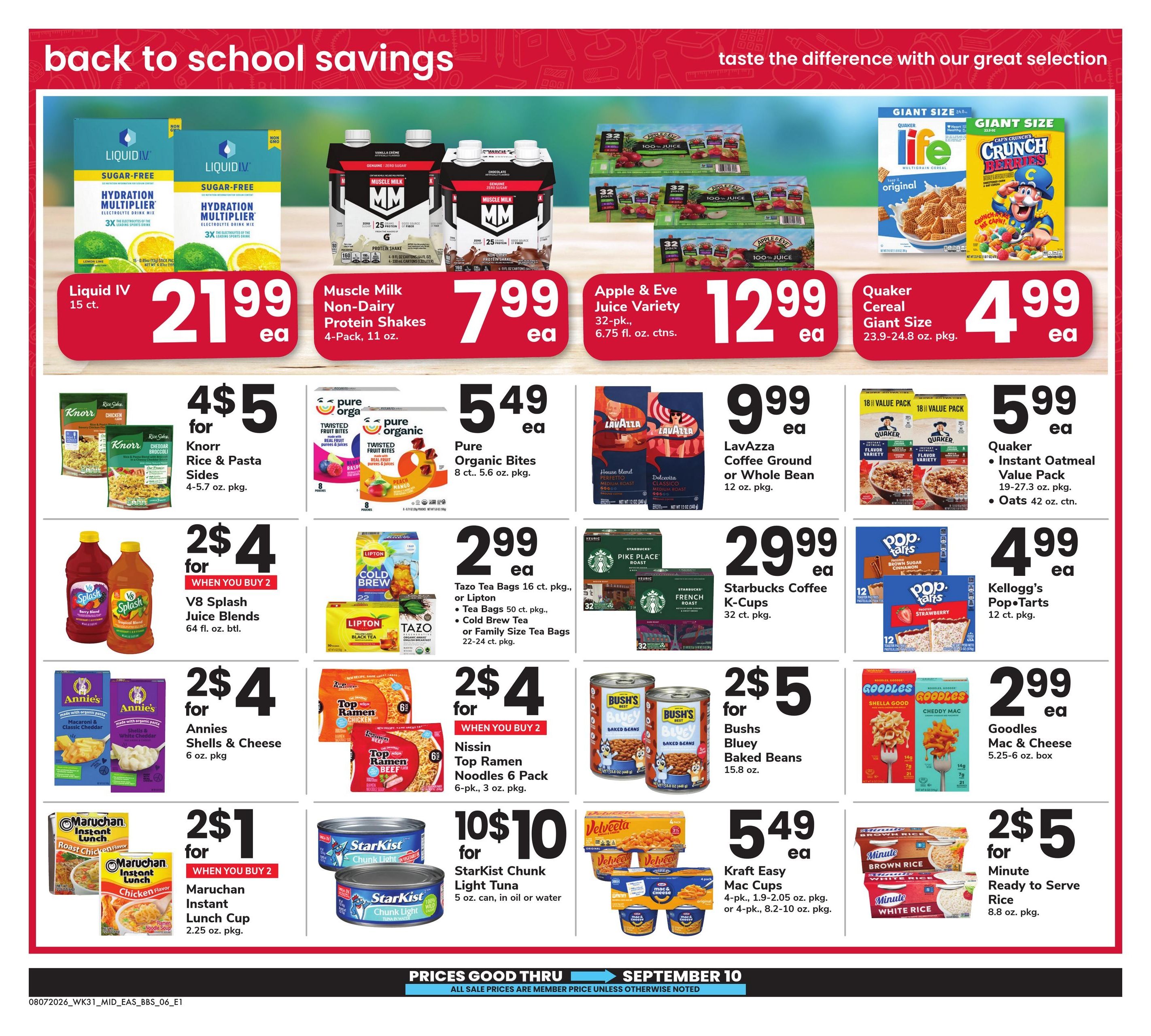 Safeway (VA) Big Book of Savings Weekly Ad August 7 - September 10, 2026