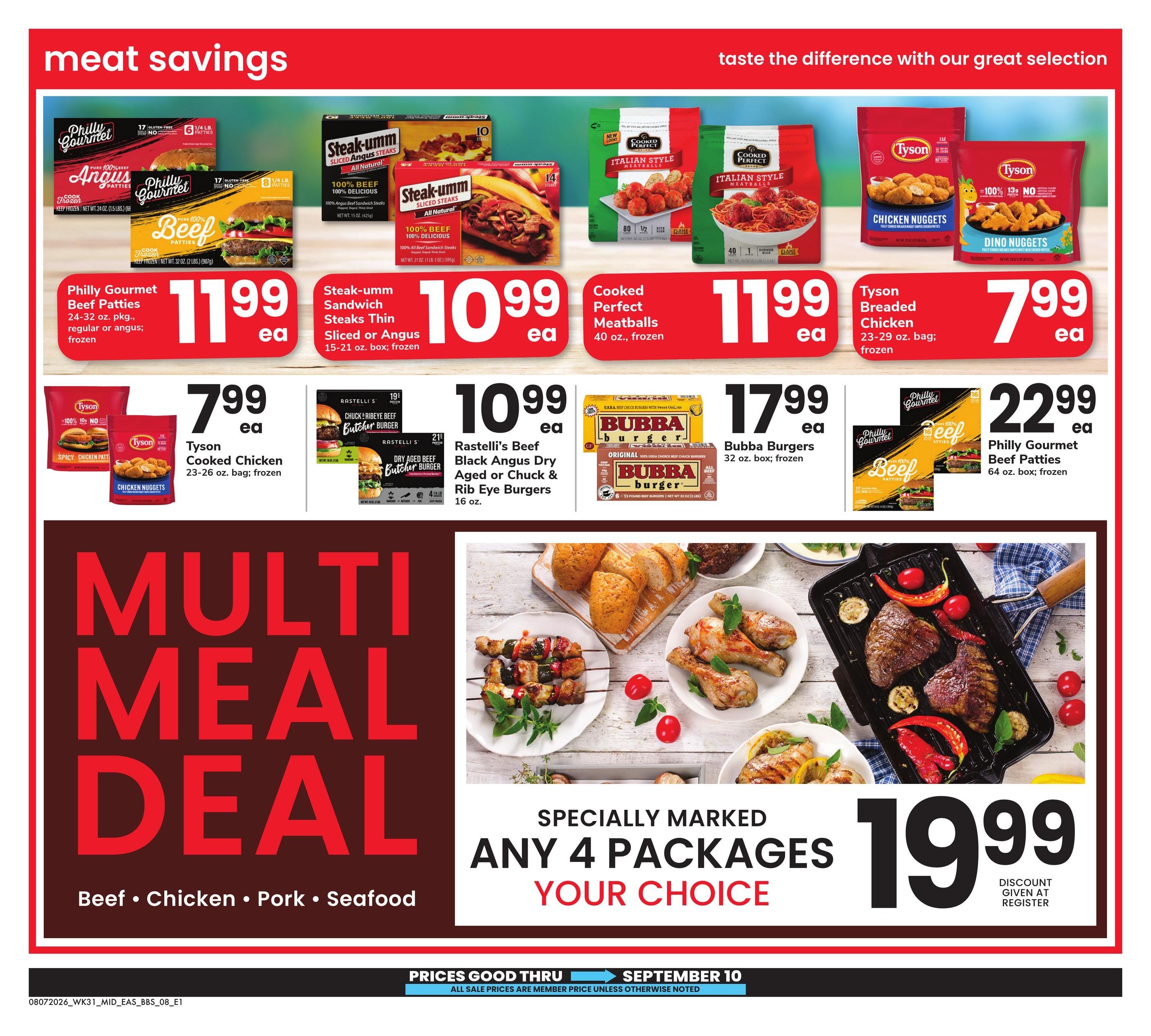 Safeway (VA) Big Book of Savings Weekly Ad August 7 - September 10, 2026