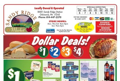Sandy Ridge Market IGA Weekly Ad August 6 - 12, 2026