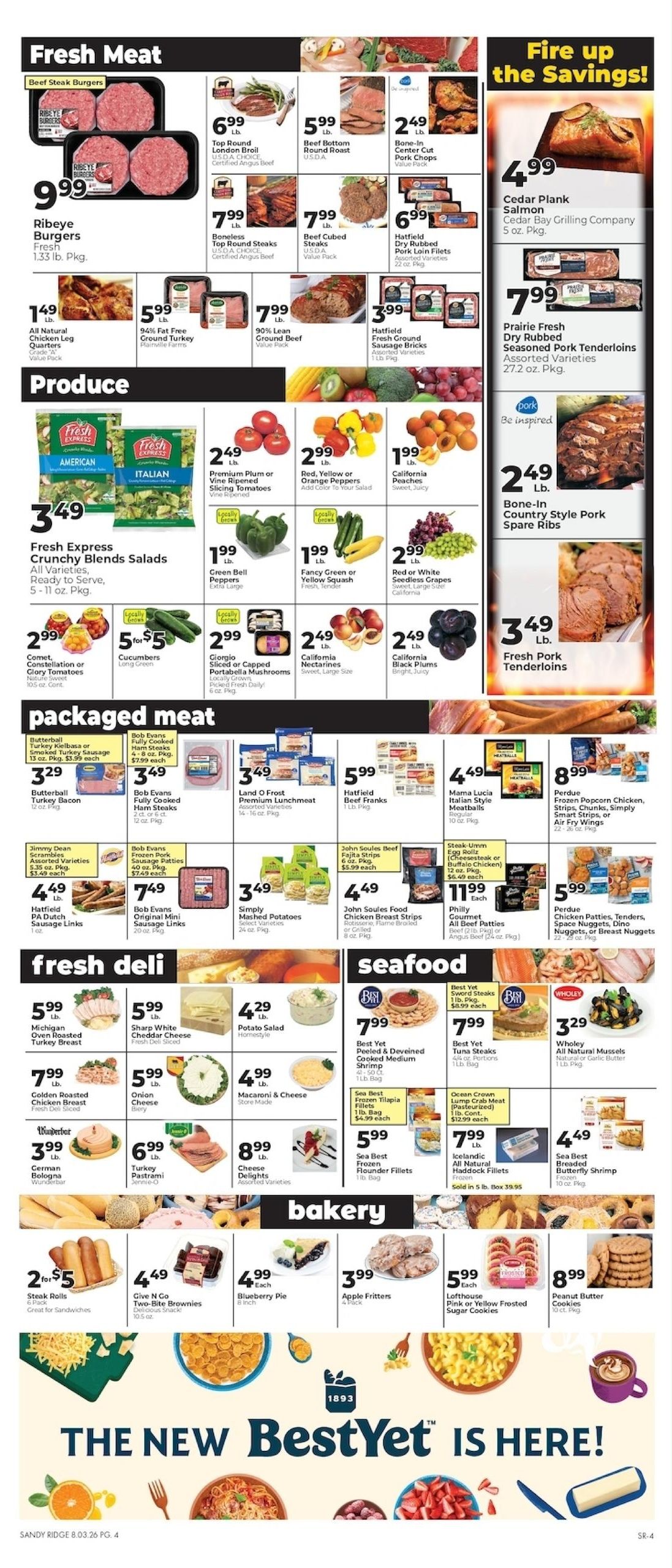 Sandy Ridge Market IGA Weekly Ad August 6 - 12, 2026