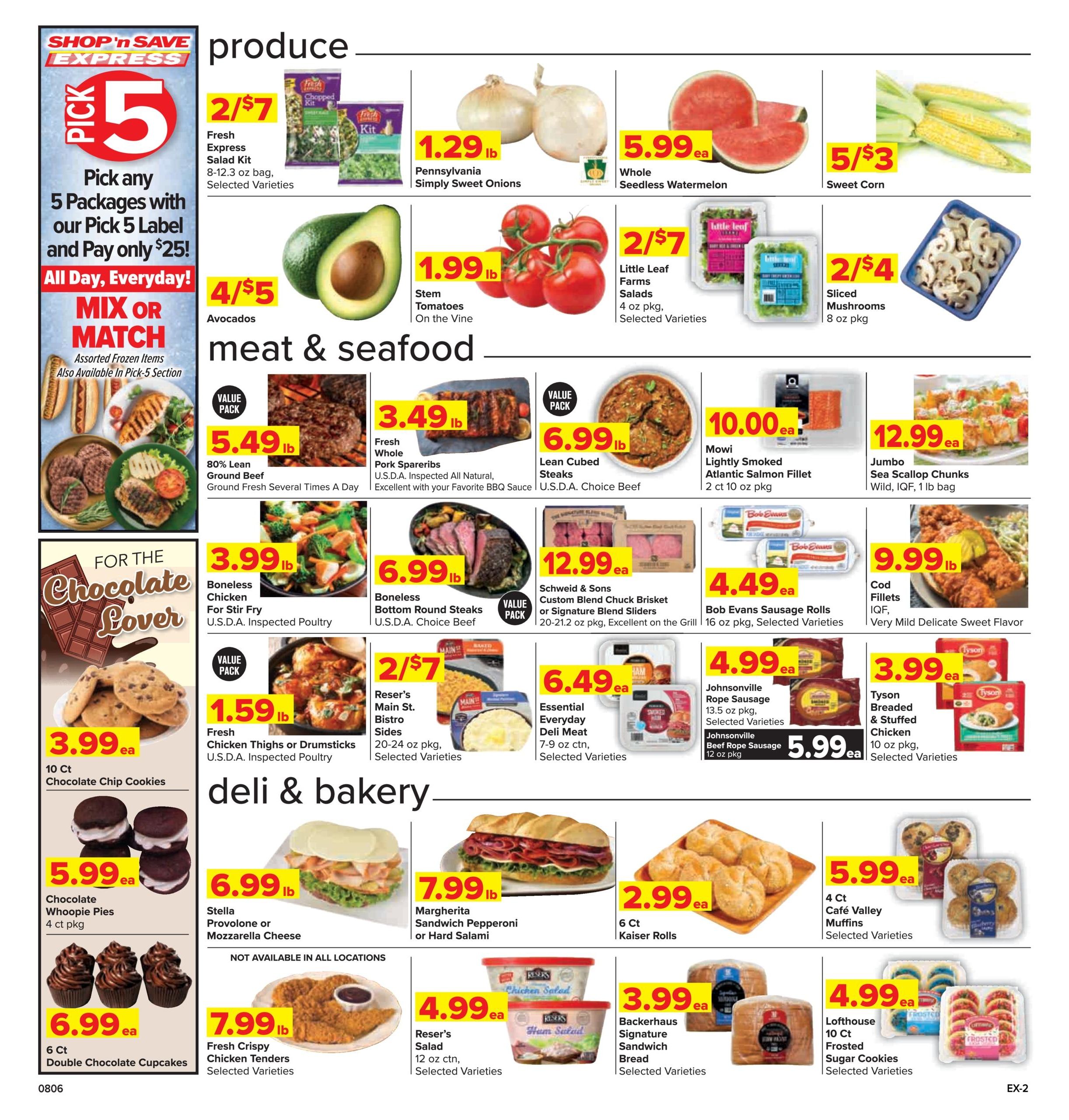 Shop 'n Save (Sutton–Anmoore Area, WV) Weekly Ad August 6 - 12, 2026