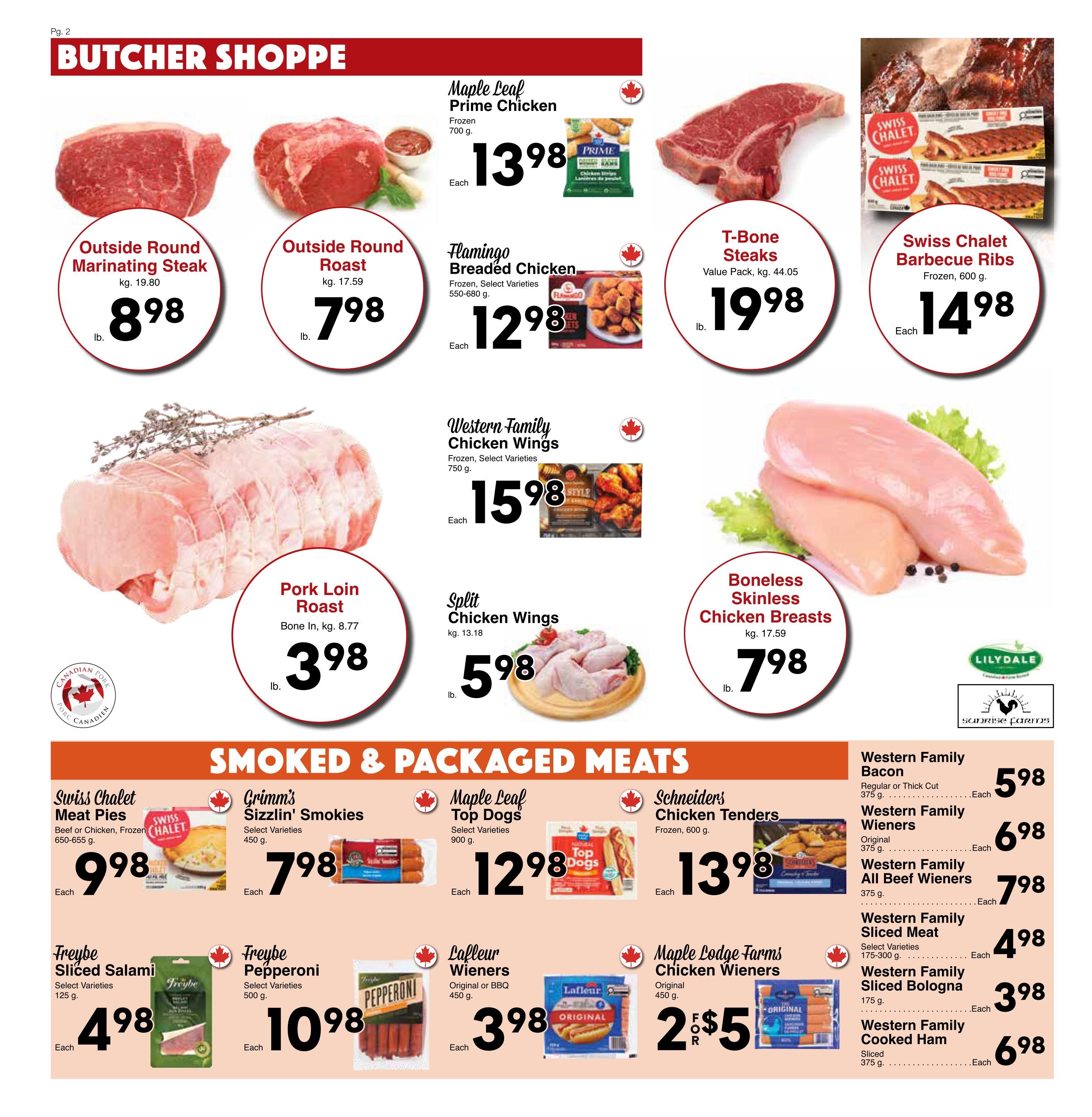 Western Foods Flyer August 7 to 13