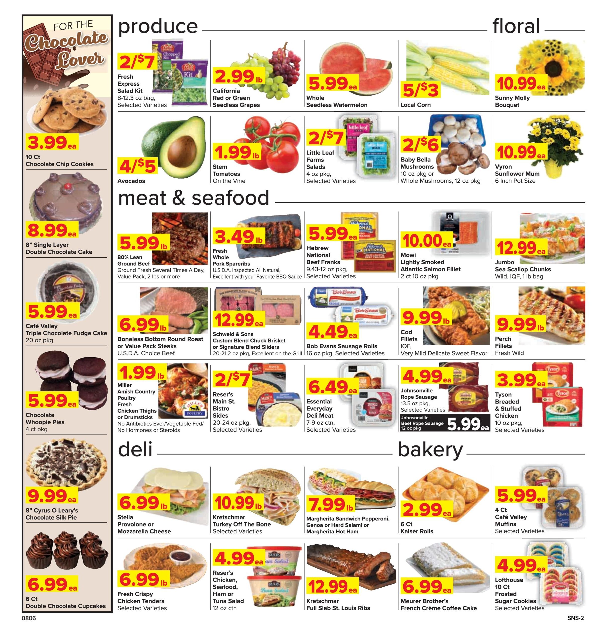 Shop 'n Save (East Liverpool Area, OH) Weekly Ad August 6 - 12, 2026