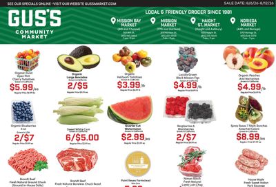 Gus's Market Weekly Ad August 6 - 12, 2026