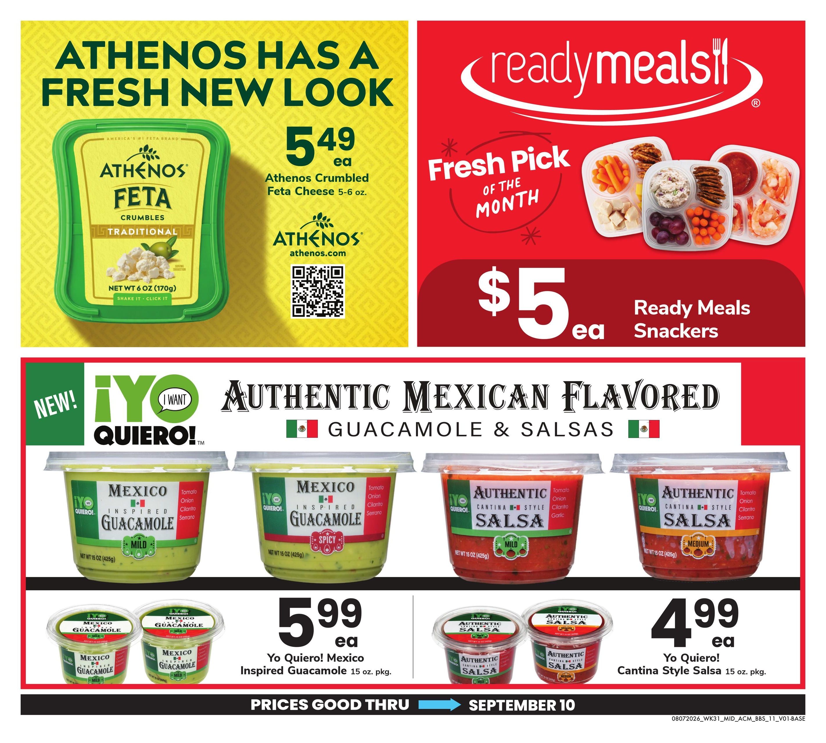 Acme Markets (Baltimore–Curtis Bay Area, MD) Big Book of Savings Weekly Ad August 7 - September 10, 2026