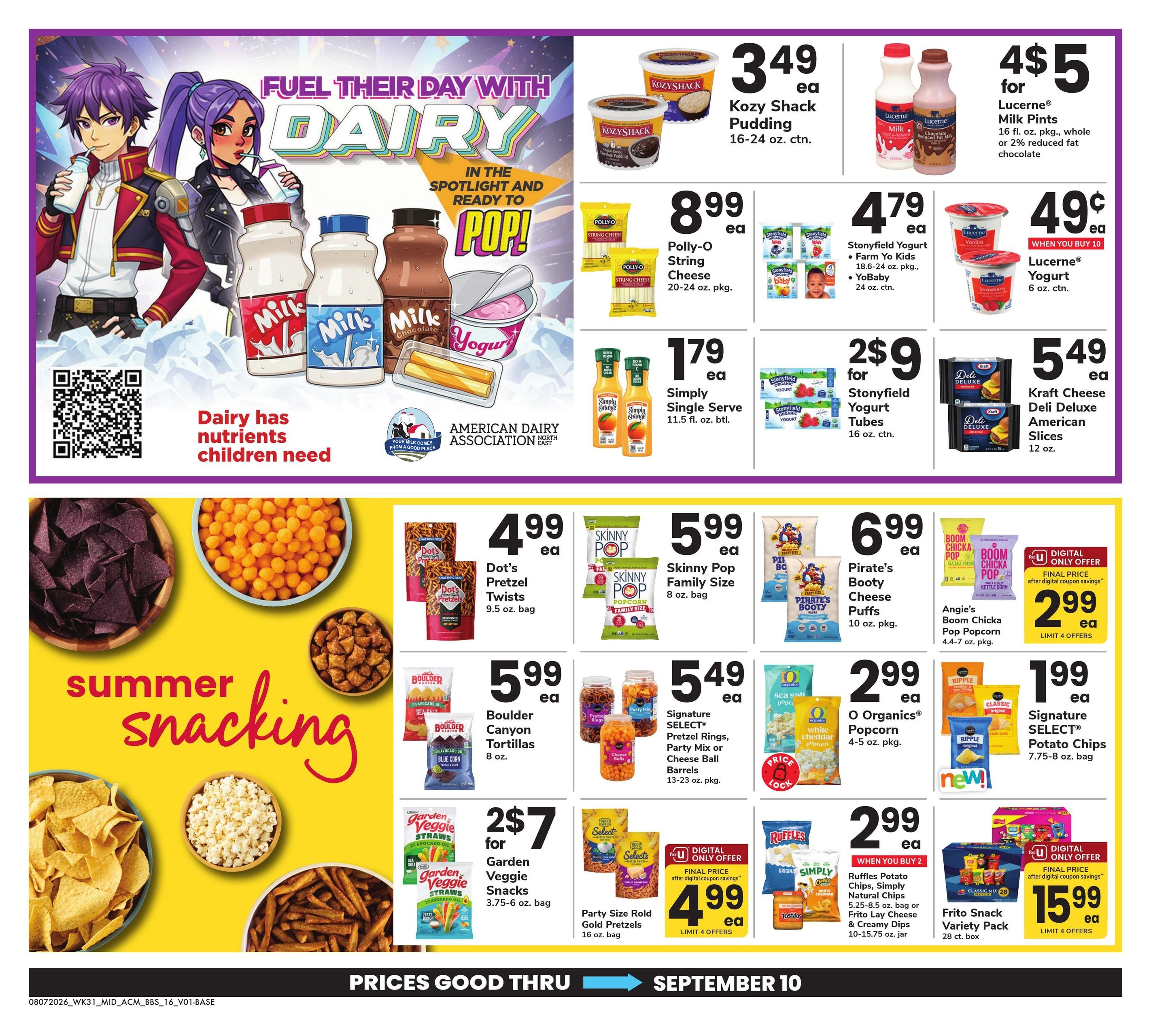 Acme Markets (Baltimore–Curtis Bay Area, MD) Big Book of Savings Weekly Ad August 7 - September 10, 2026