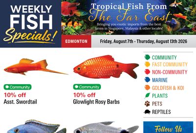 Big Al's (Edmonton) Weekly Specials August 7 to 13