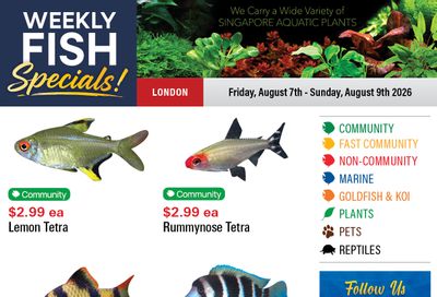 Big Al's (London) Weekend Specials August 7 to 9