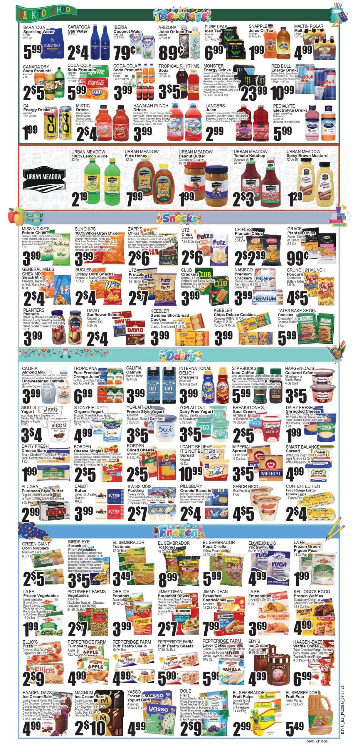 Sabor Tropical Weekly Ad August 7 - 13, 2026