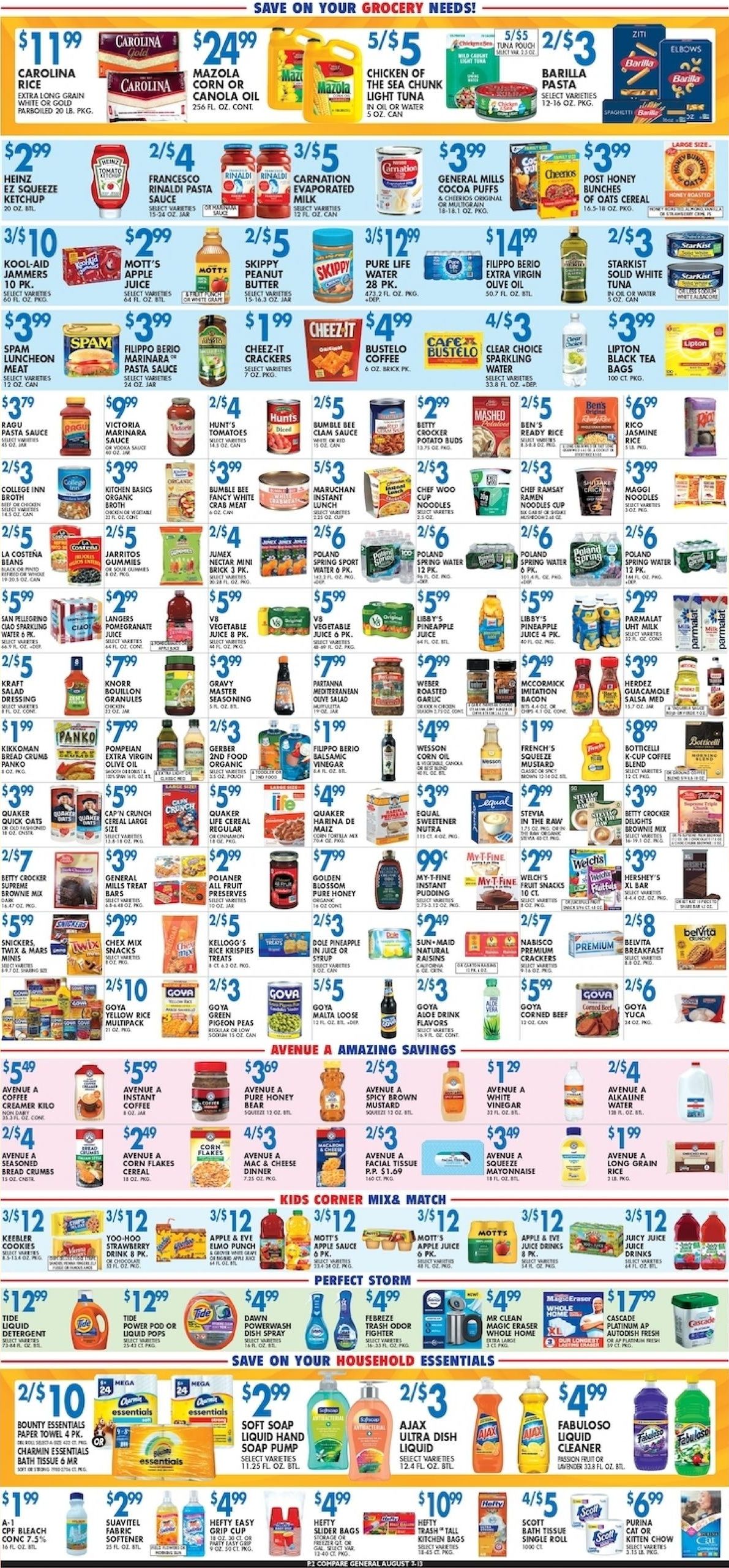 Shop Compare Foods Weekly Ad August 7 - 13, 2026