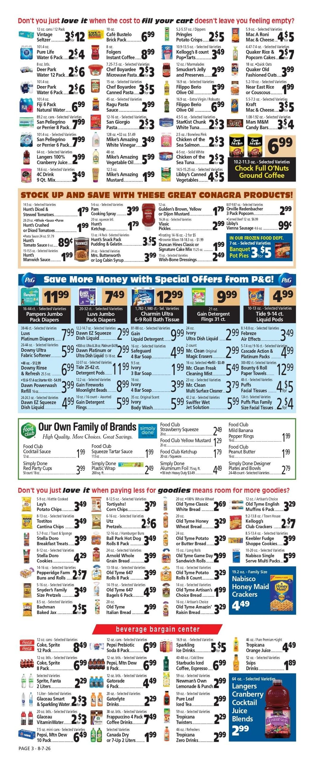 DeKalb Supermarket IGA Weekly Ad August 7 - 13, 2026