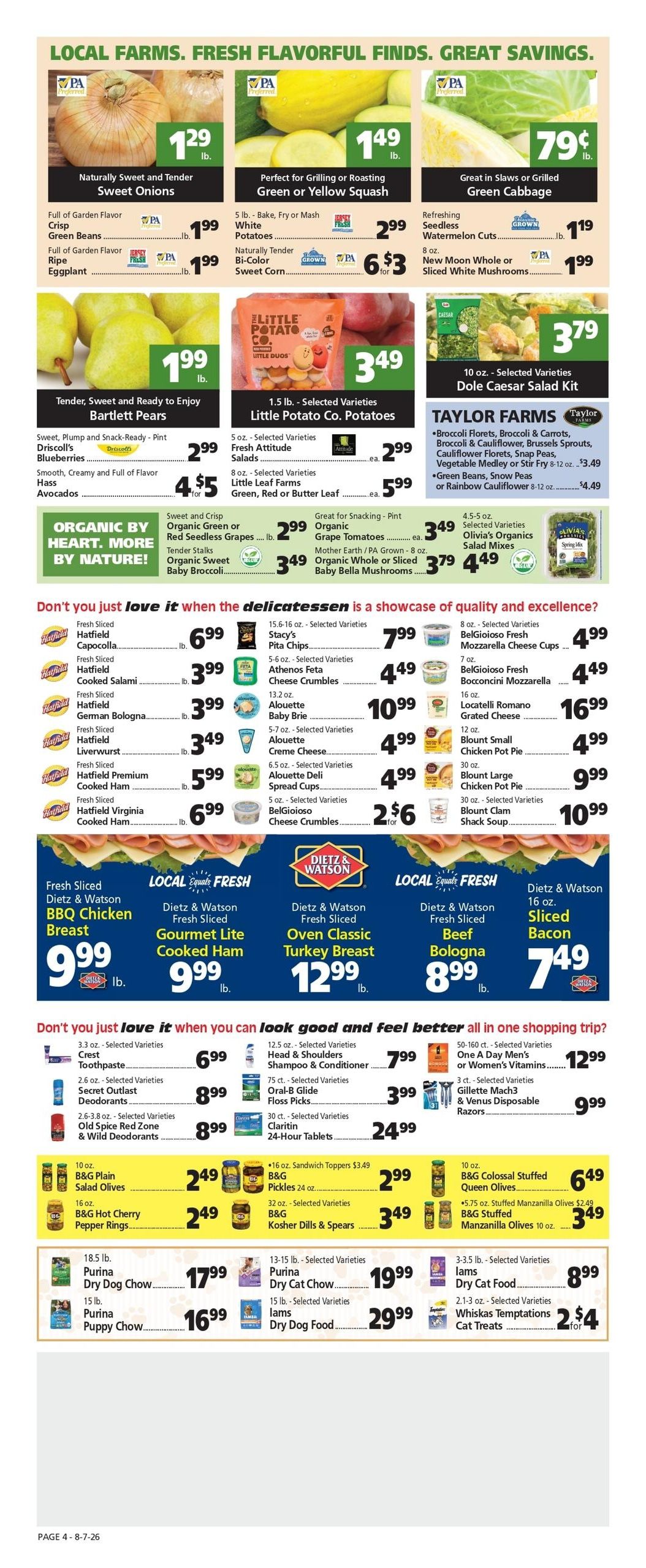 DeKalb Supermarket IGA Weekly Ad August 7 - 13, 2026