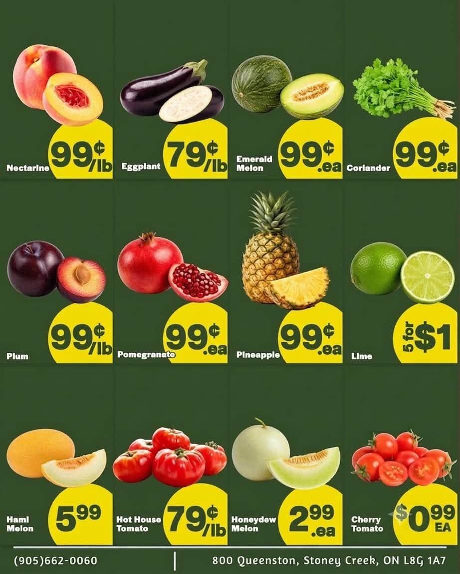 Samir Supermarket (Hamilton) Flyer August 7 to 9