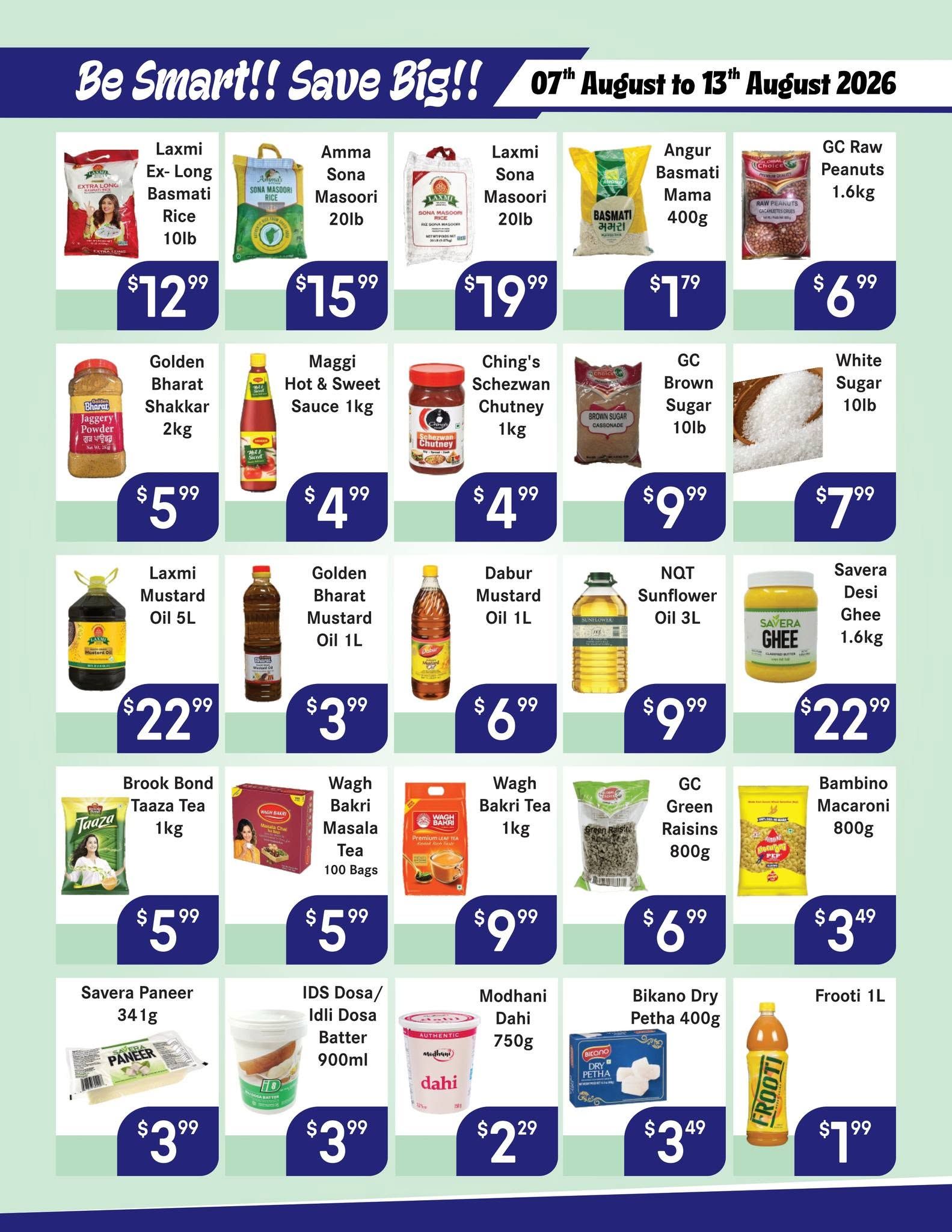 FoodAsia Flyer August 7 to 13