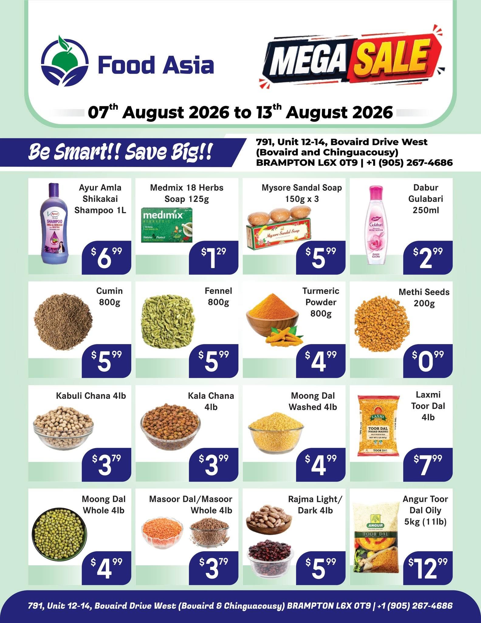 FoodAsia Flyer August 7 to 13