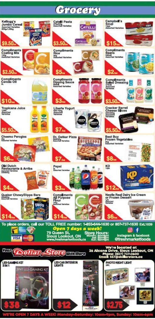 Fresh Market Foods Flyer August 7 to 13