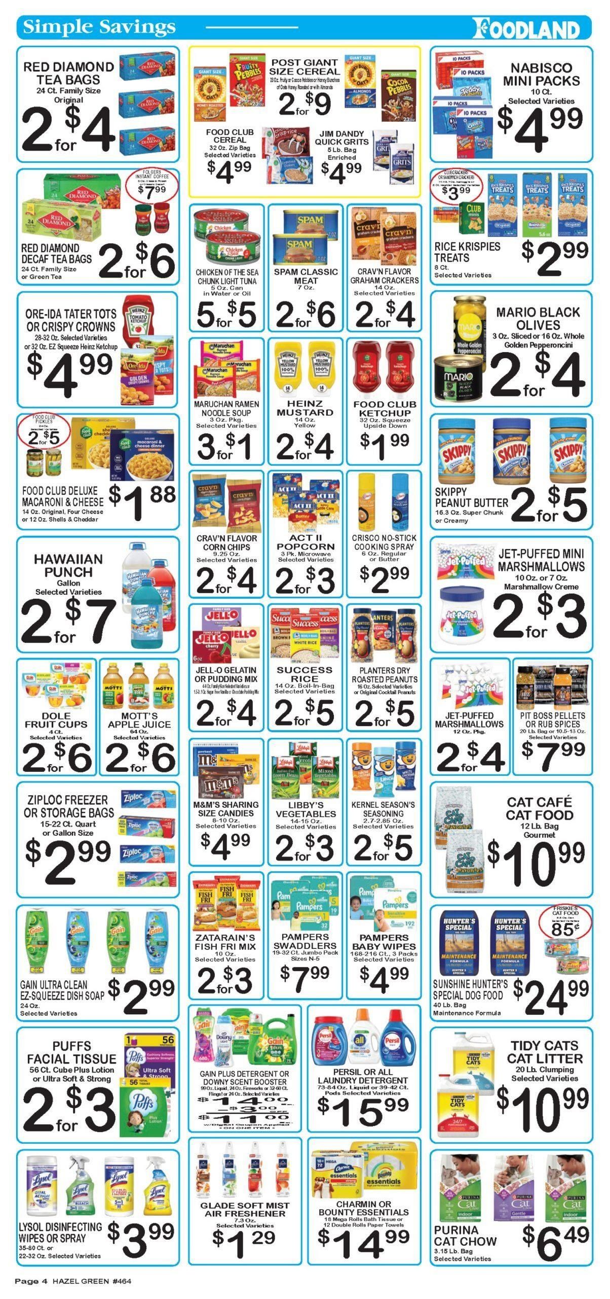 Foodland Grocery Weekly Ad August 4 - 10, 2026