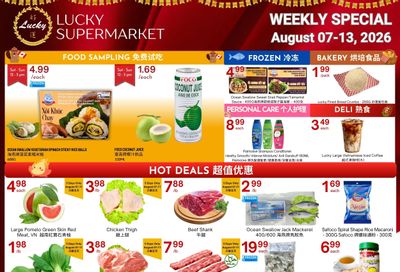 Lucky Supermarket (Edmonton) Flyer August 7 to 13