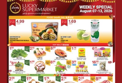 Lucky Supermarket (Calgary) Flyer August 7 to 13