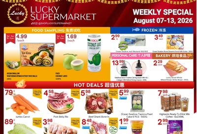 Lucky Supermarket (Winnipeg) Flyer August 7 to 13
