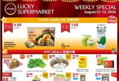 Lucky Supermarket (Surrey) Flyer August 7 to 13