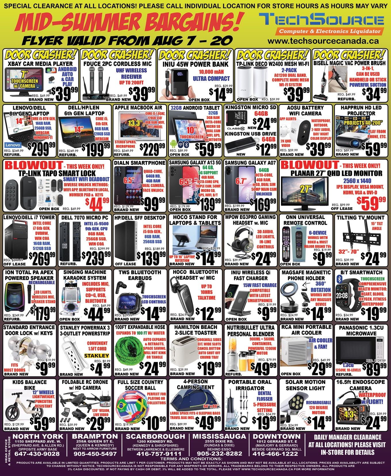 TechSource Flyer August 7 to 20