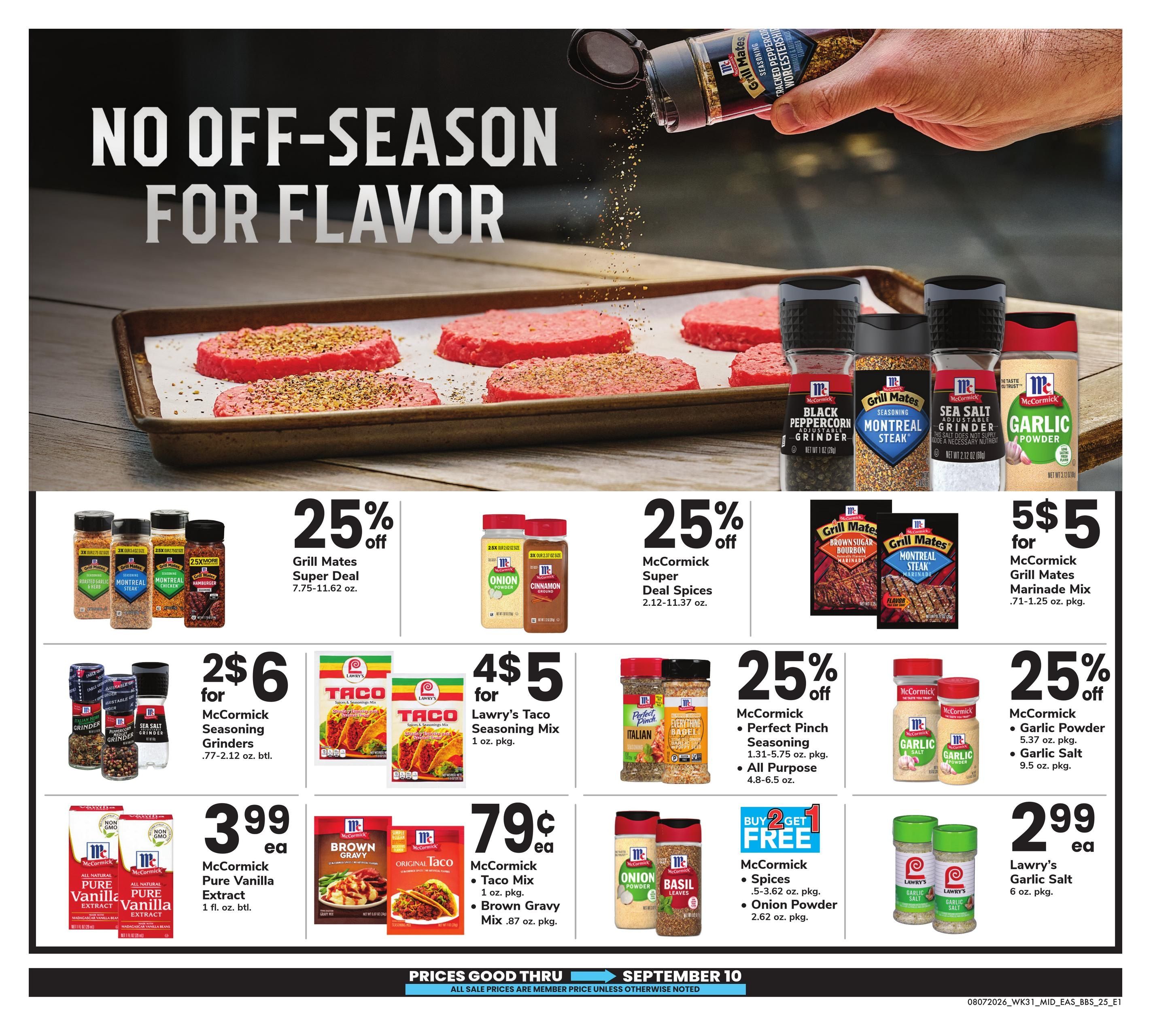 Safeway (DE, MD, NJ) Big Book of Savings Weekly Ad August 7 - September 10, 2026