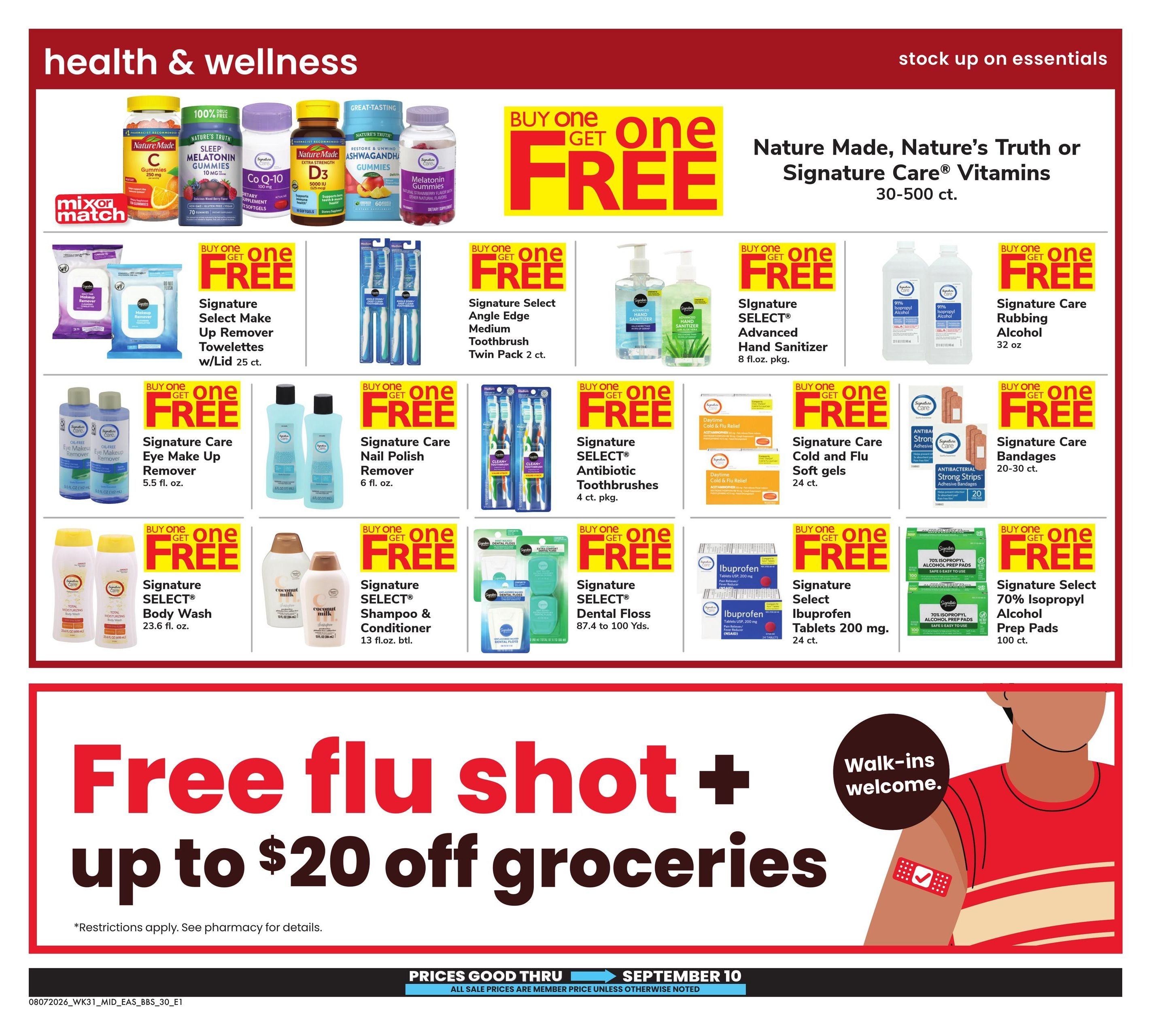 Safeway (DE, MD, NJ) Big Book of Savings Weekly Ad August 7 - September 10, 2026
