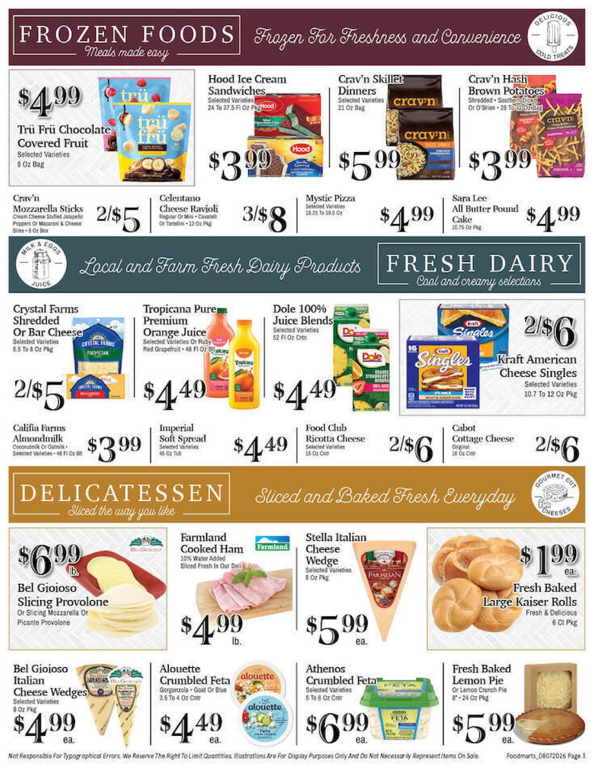 Maine Foodmarts Weekly Ad August 7 - 13, 2026