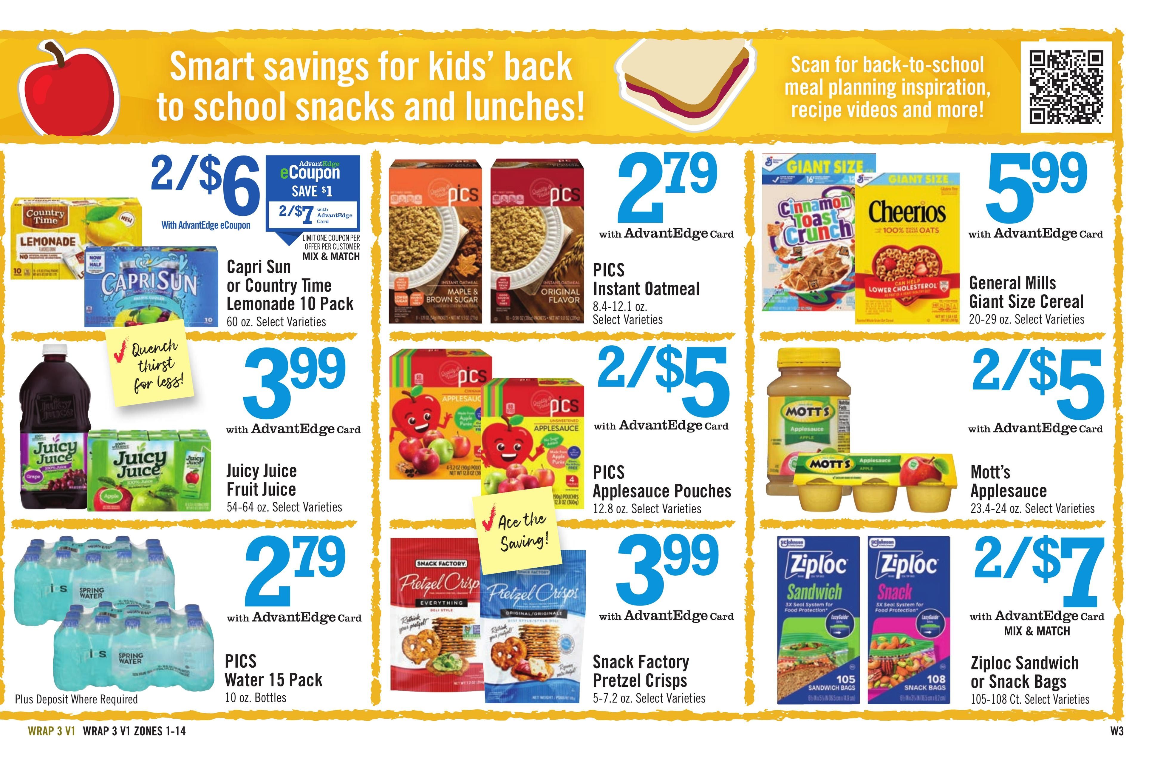 Price Chopper (Springfield–Cromwell Area, CT–MA) Weekly Ad August 9 - 15, 2026