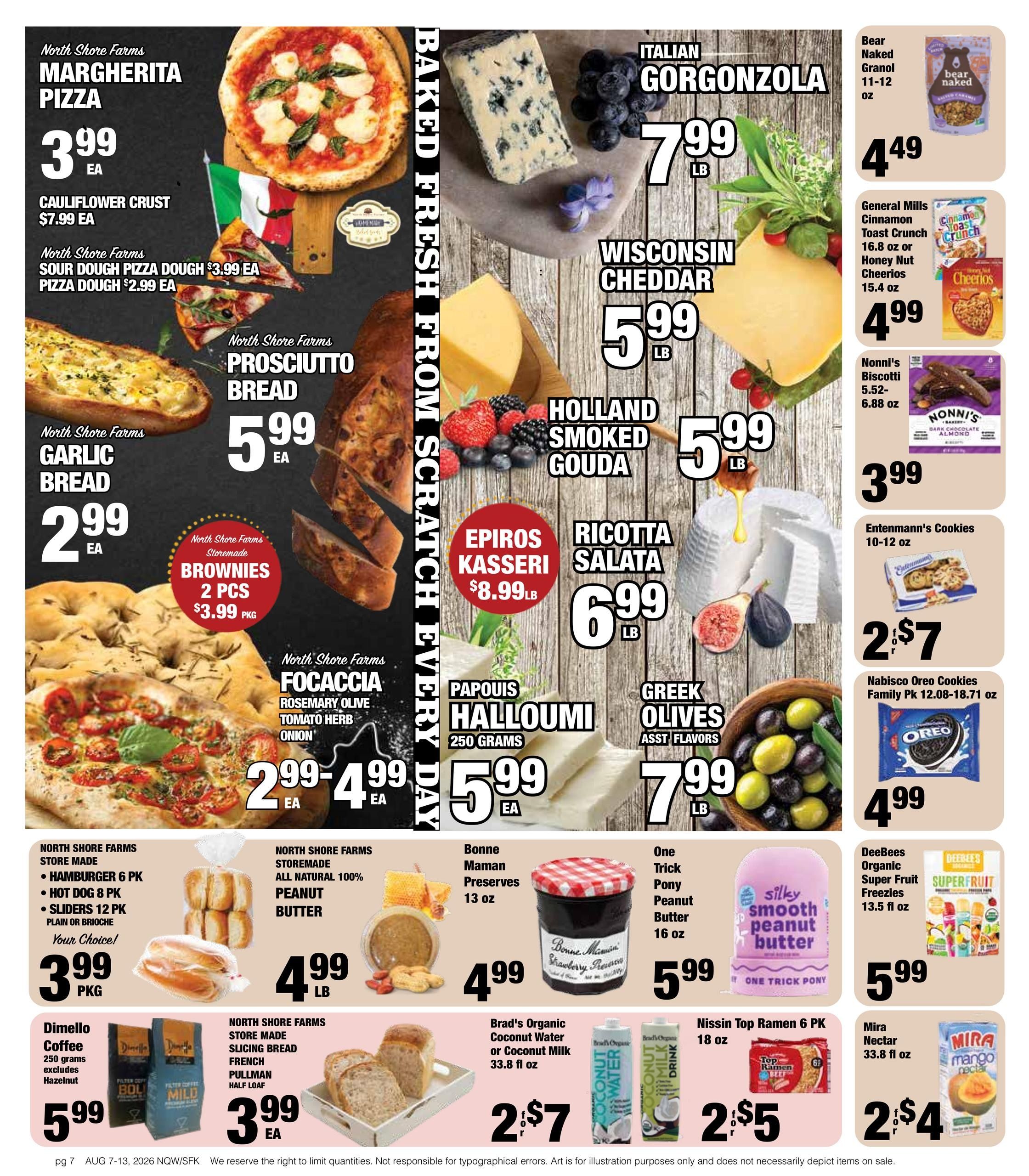 North Shore Farms Weekly Ad August 7 - 13, 2026